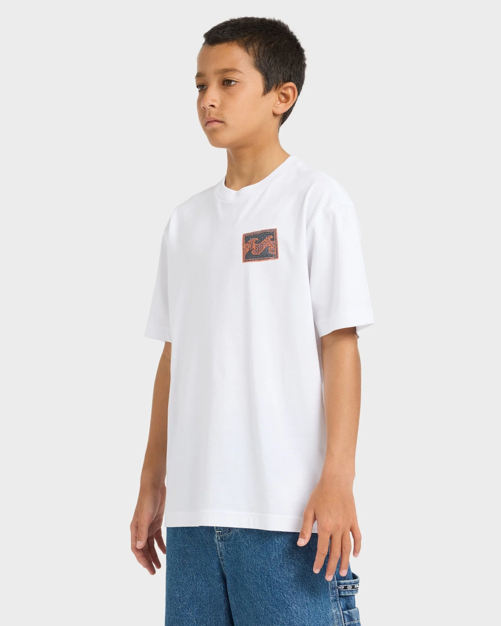 Boys 8-16 Crayon Wave T-Shirt - Image 3