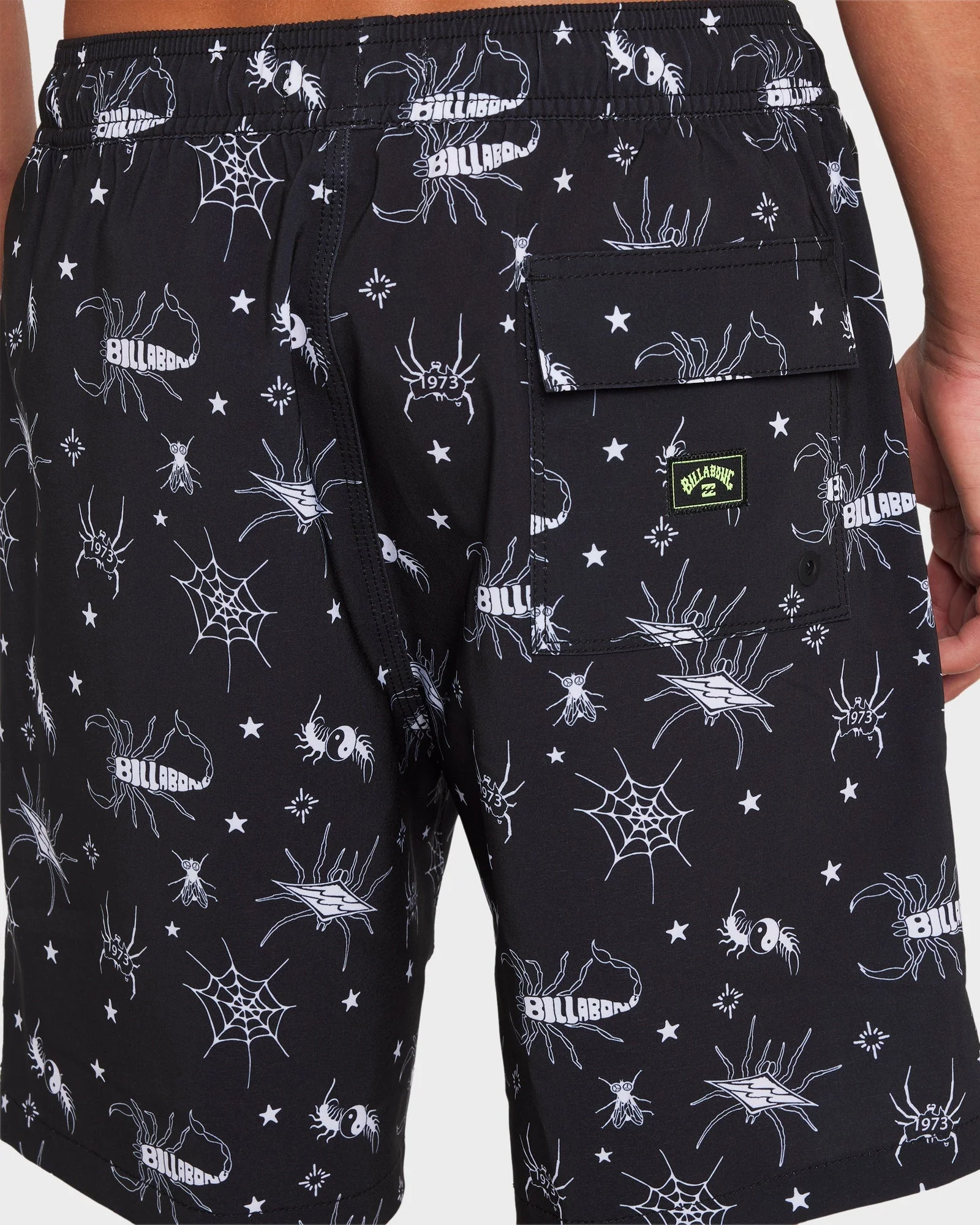 Boys 8-16 Creatures Layback Boardshorts - Image 4