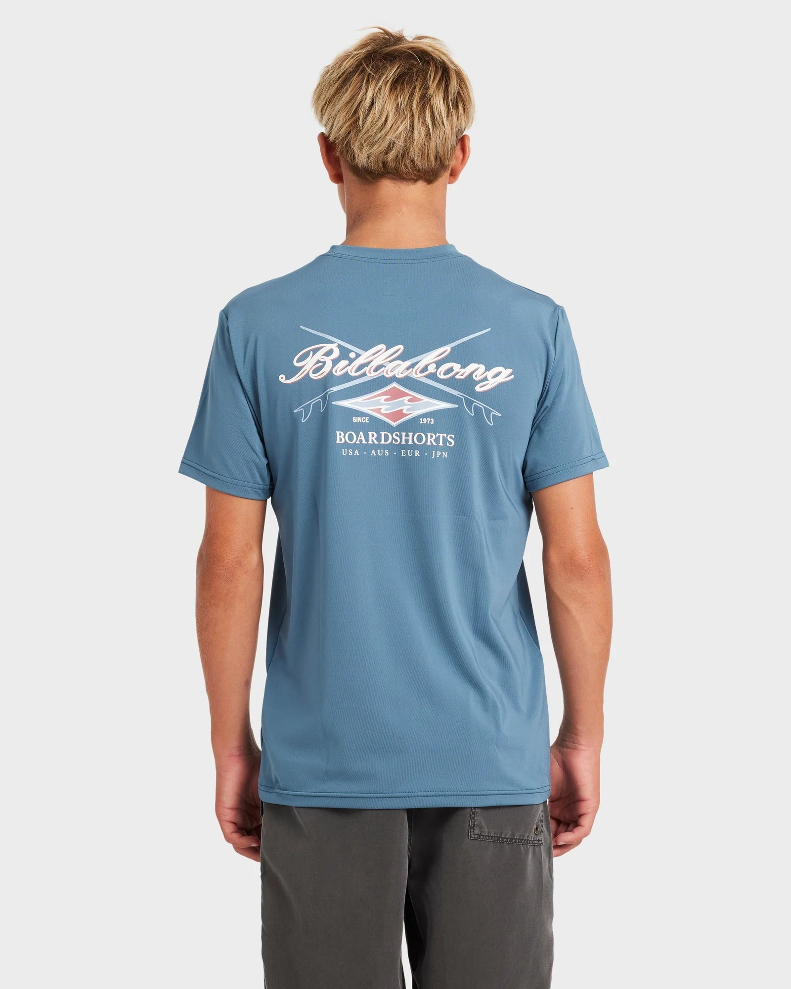 Boys 8-16 Crossboards Rash Vest - Image 2