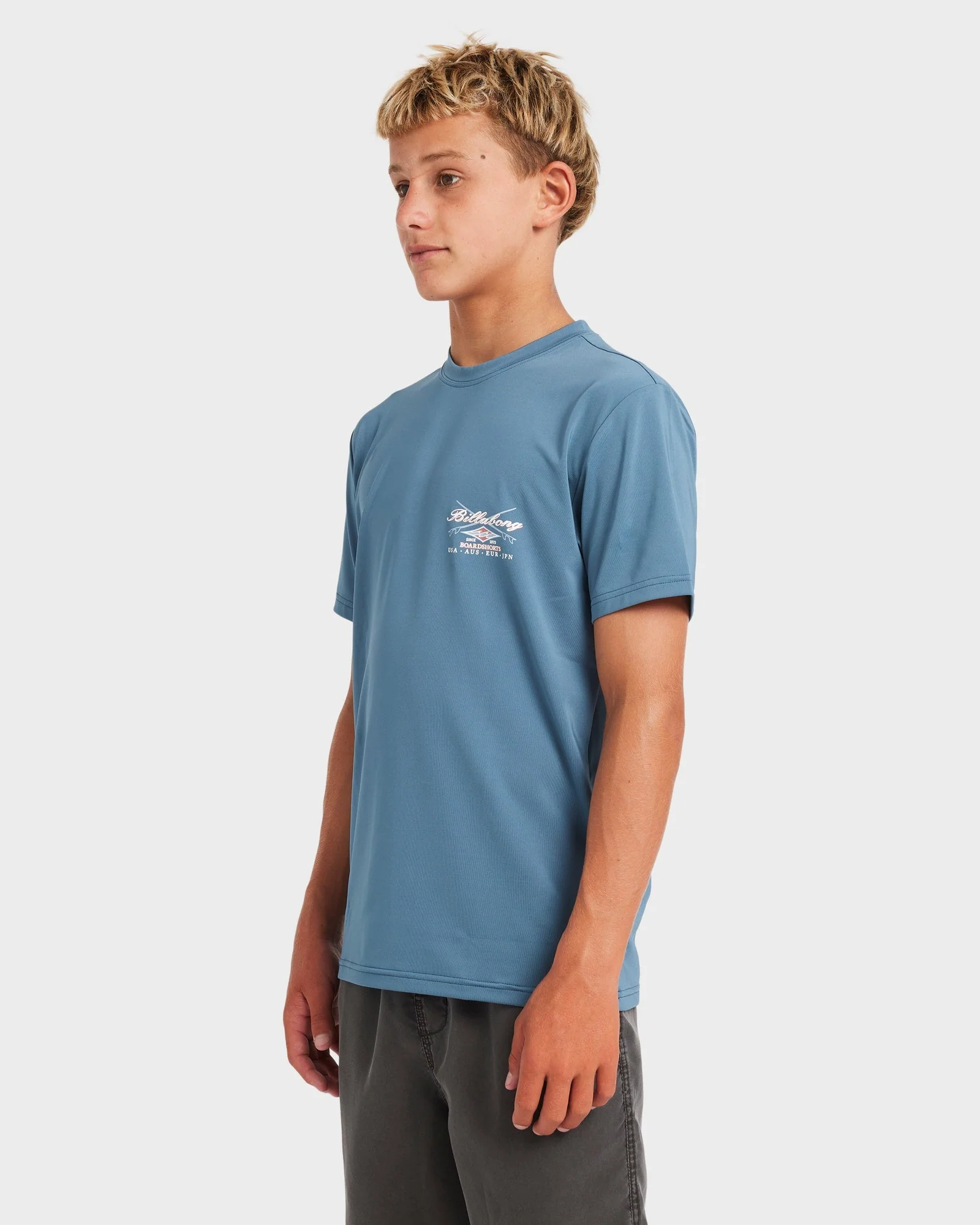 Boys 8-16 Crossboards Rash Vest - Image 3