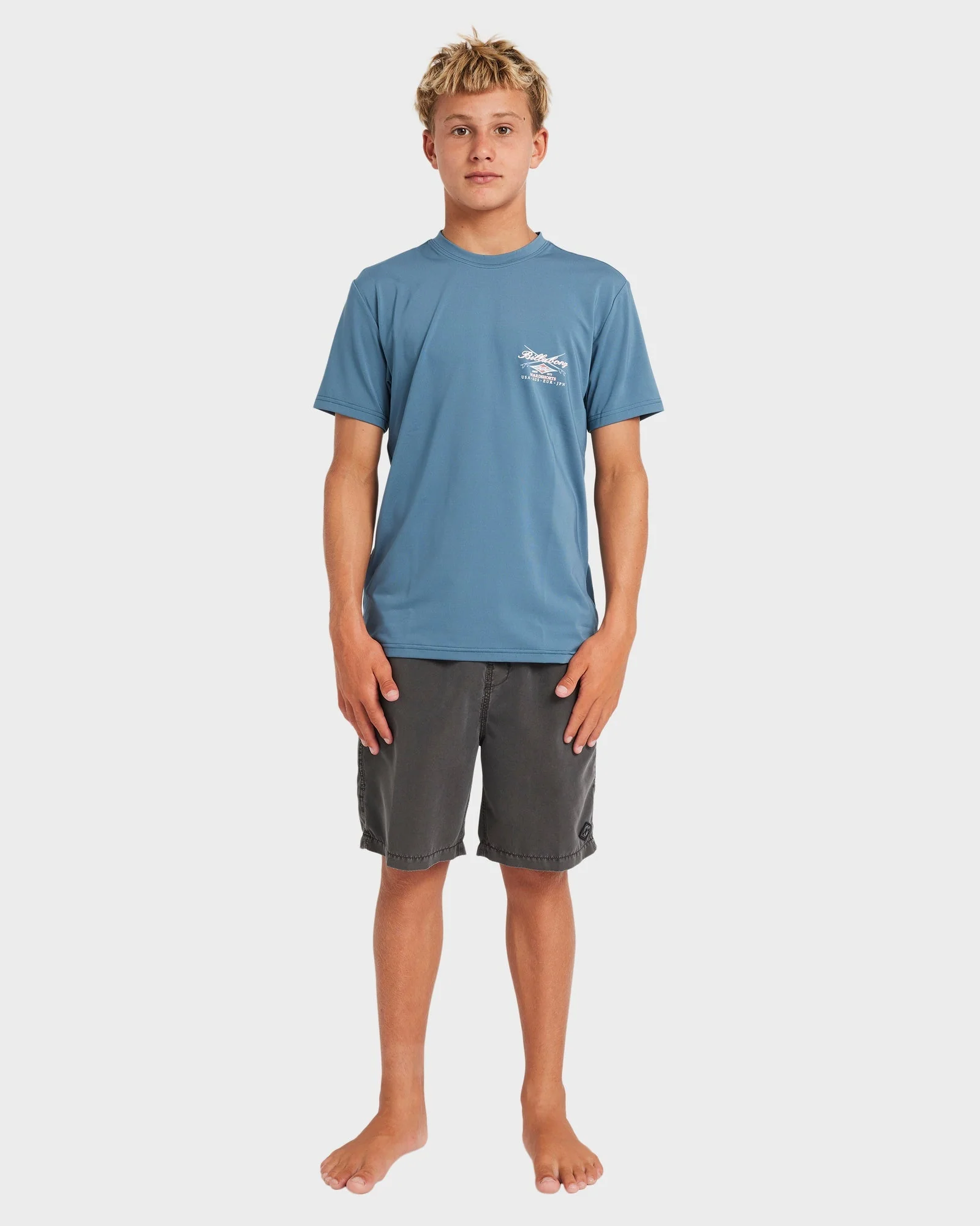 Boys 8-16 Crossboards Rash Vest - Image 4