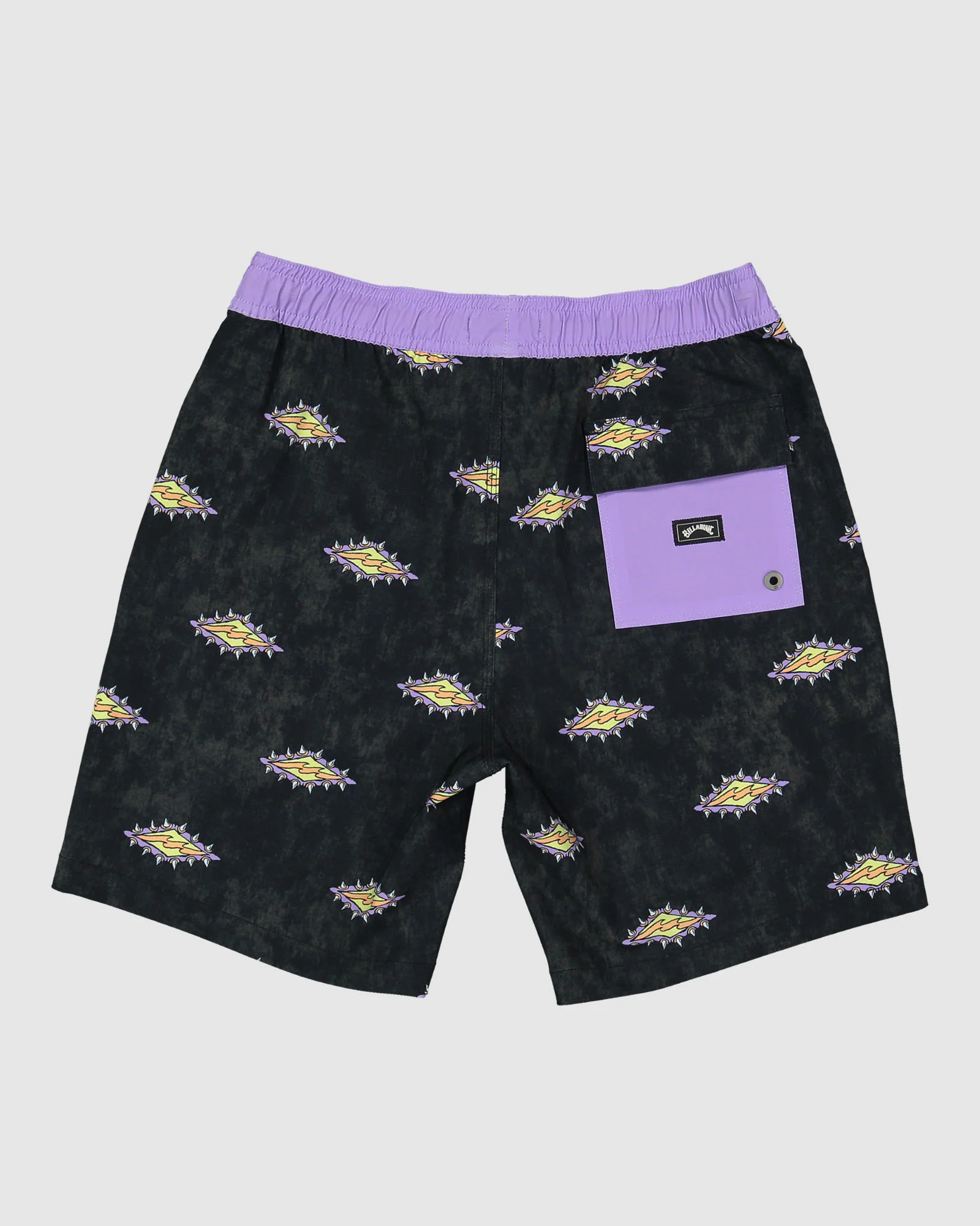 Boys 8-16 Diamond Grit Layback Boardshorts - Image 2
