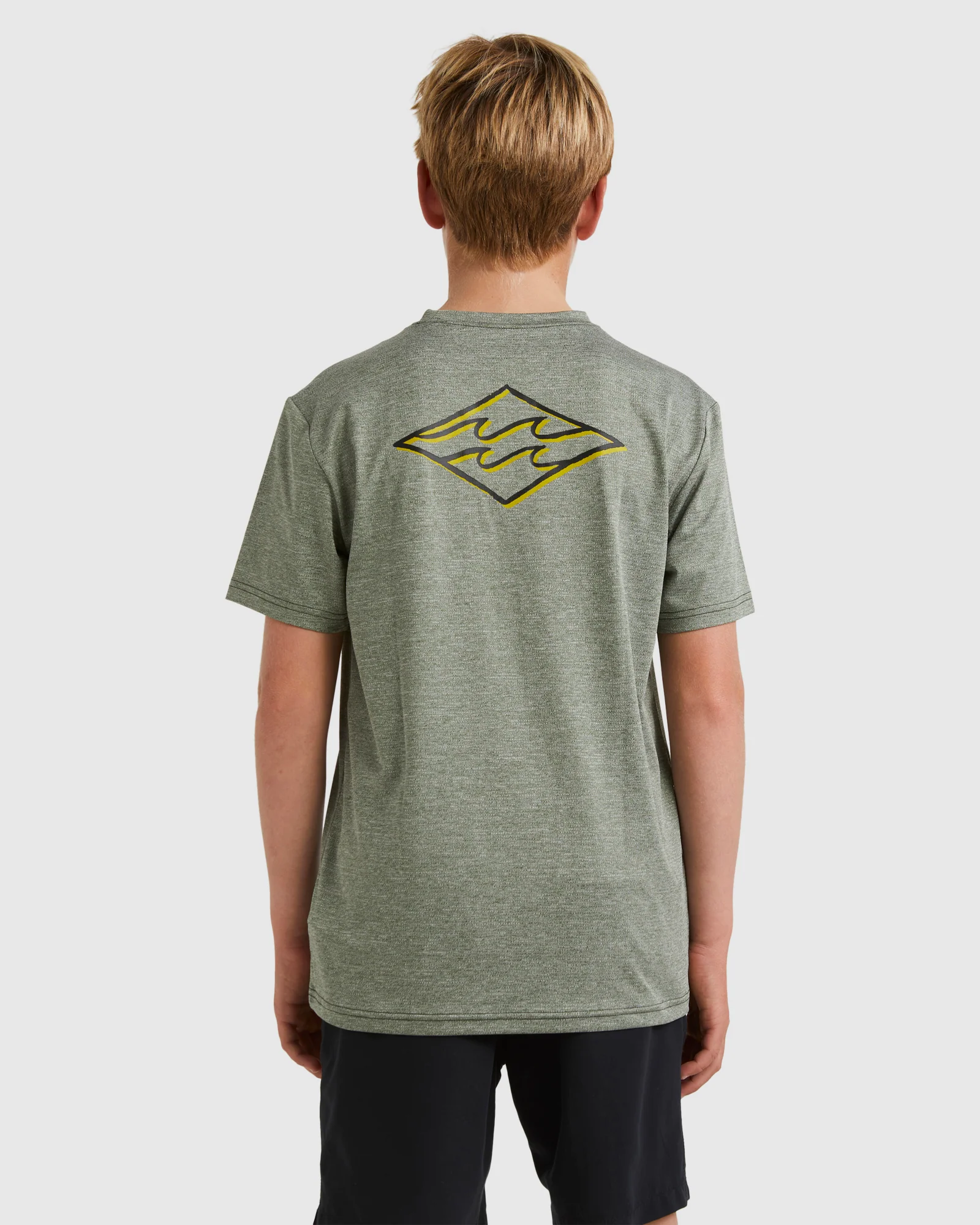 Boys 8-16 Diamond Shoreline Rash Vest - Image 3