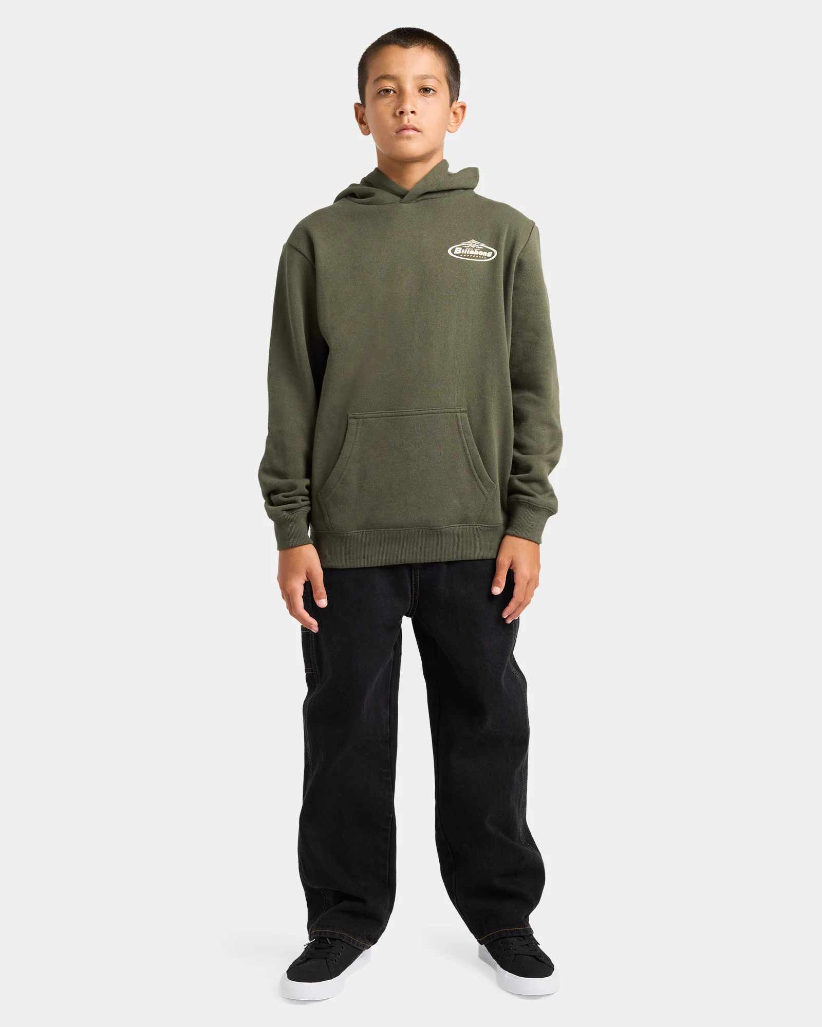 Boys 8-16 Diamond Wave Pullover Hoodie - Image 5
