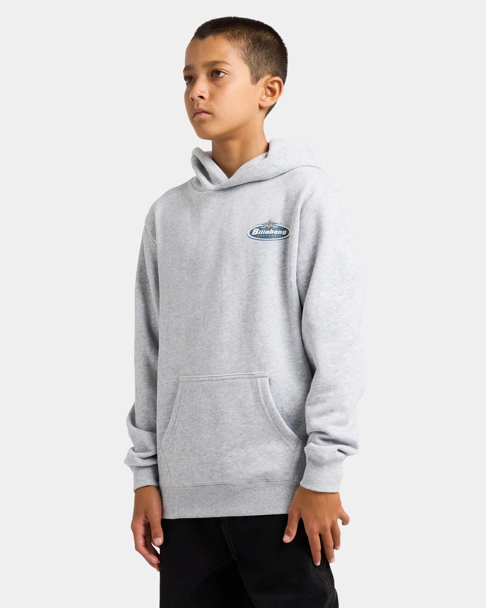 Boys 8-16 Diamond Wave Pullover Hoodie - Image 3