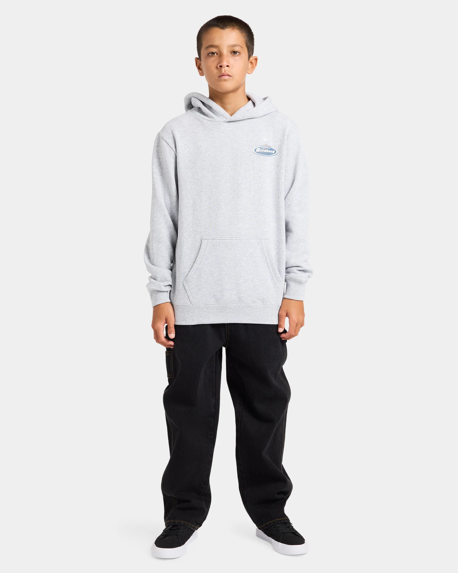 Boys 8-16 Diamond Wave Pullover Hoodie - Image 5