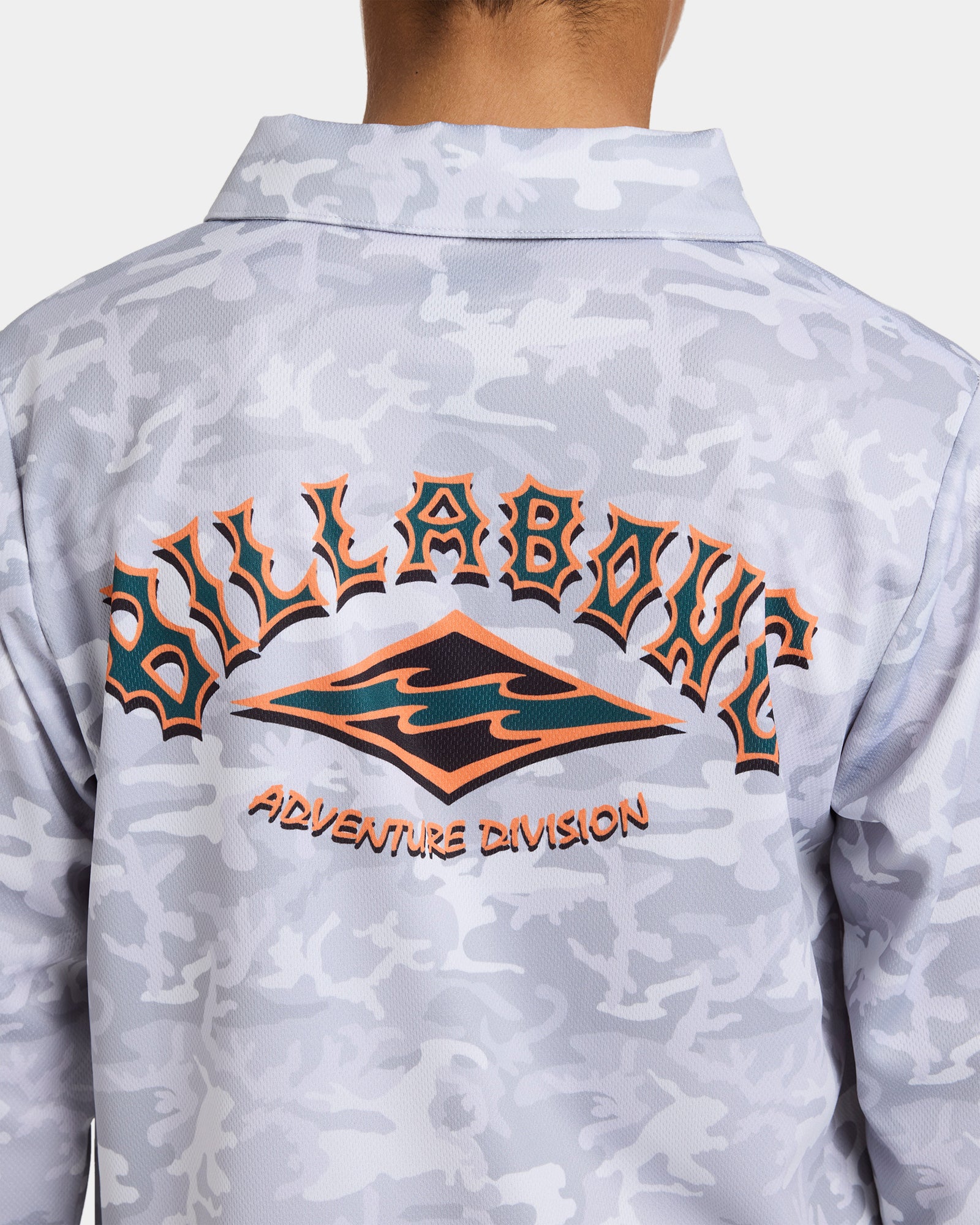 Boys 8-16 Fisho Long sleeve Rash Vest - Image 4