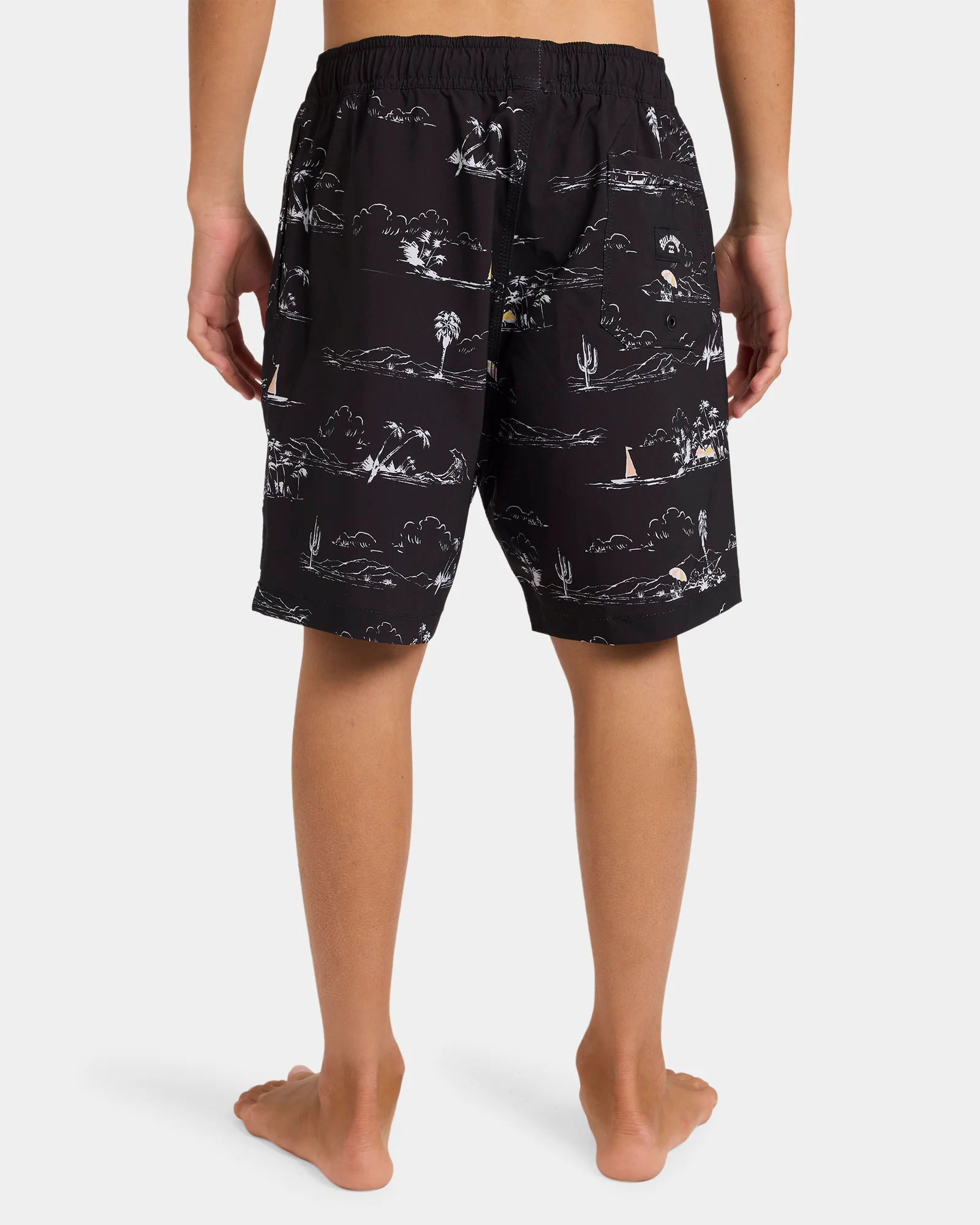 Boys 8-16 Good Times Layback 16" Boardshorts - Image 2