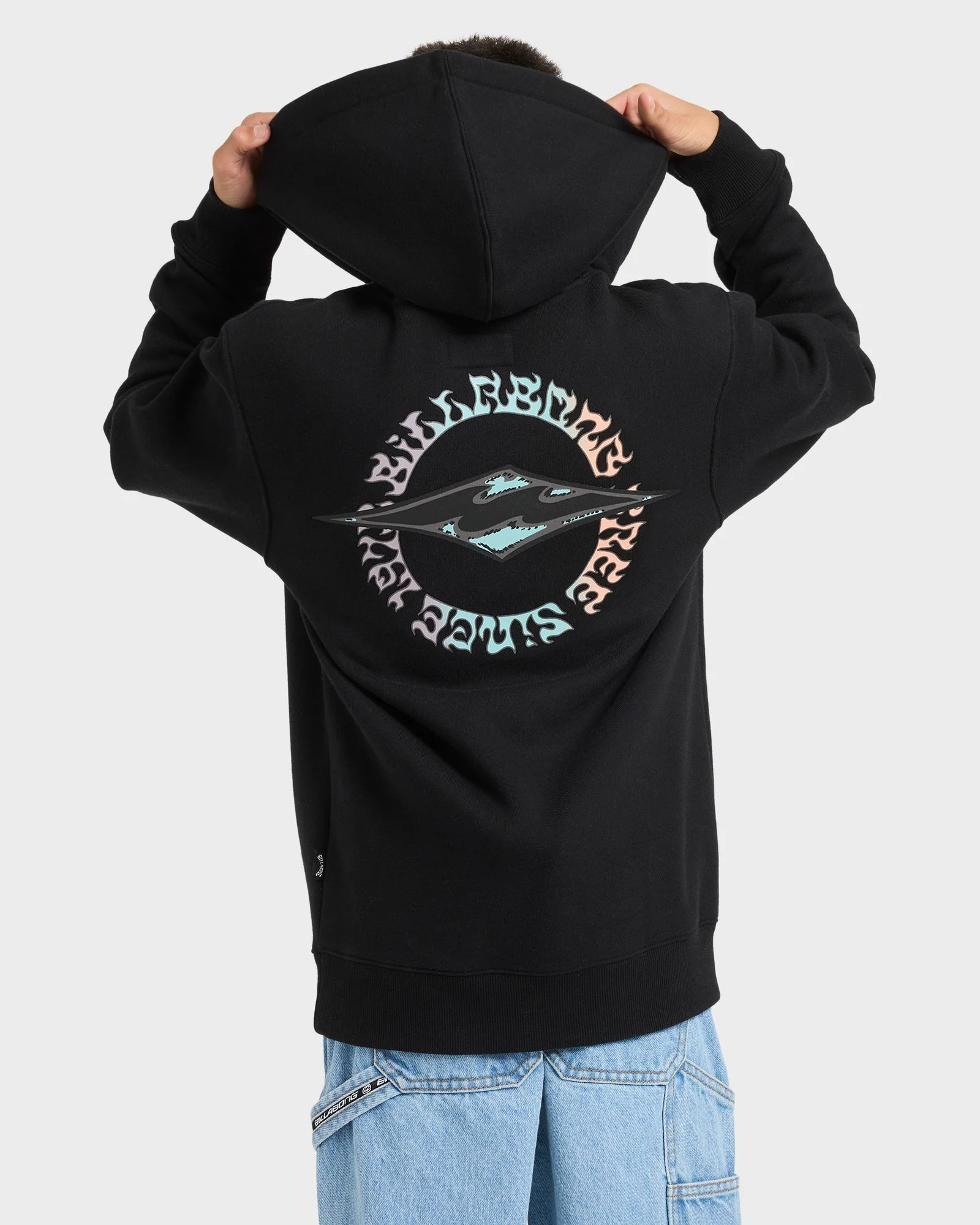 Boys 8-16 Hallow Diamond Pullover Hoodie - Image 2