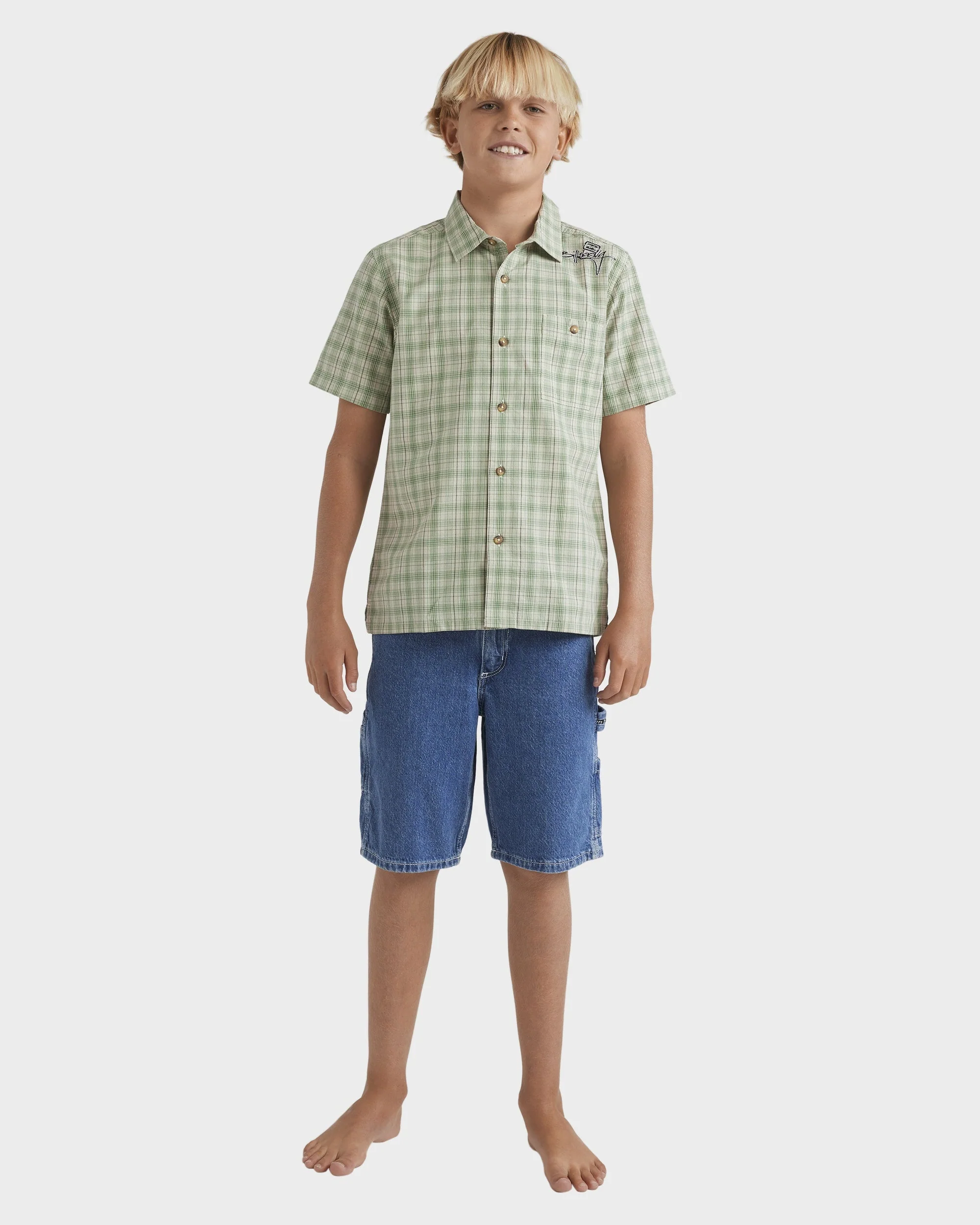 Boys 10-16 Mogul Checkerd Shirt - Image 7