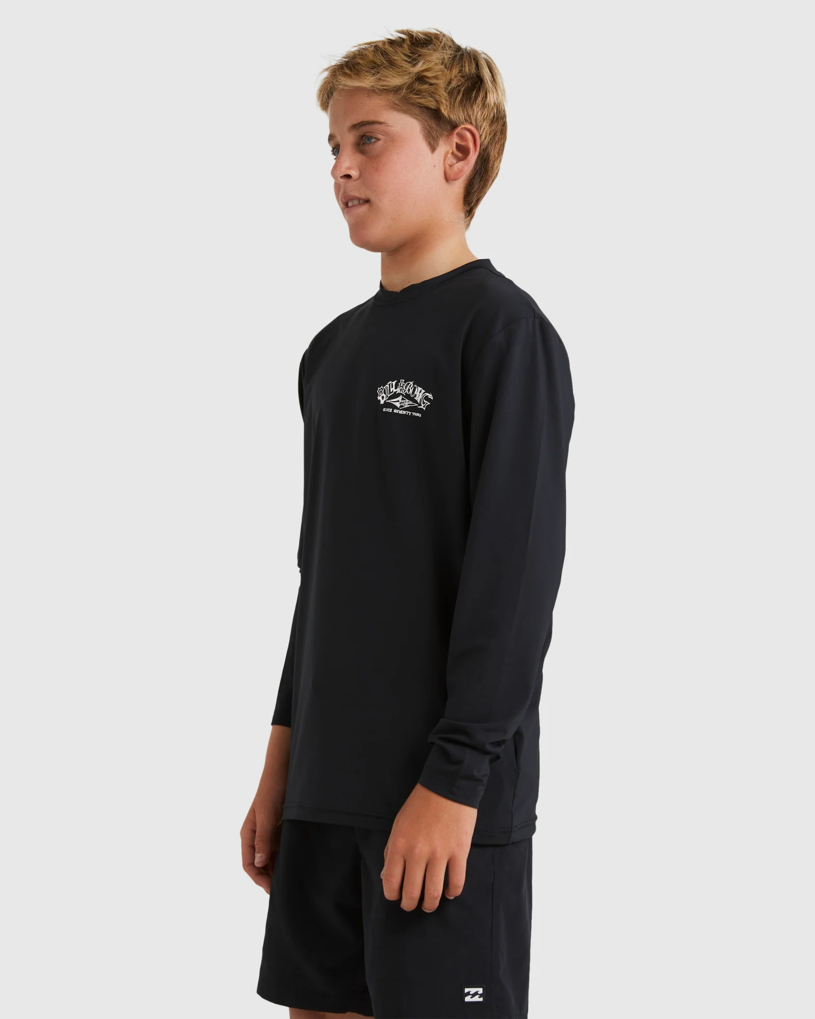 Boys 8-16 Ransom Long Sleeve Rash Vest - Image 2