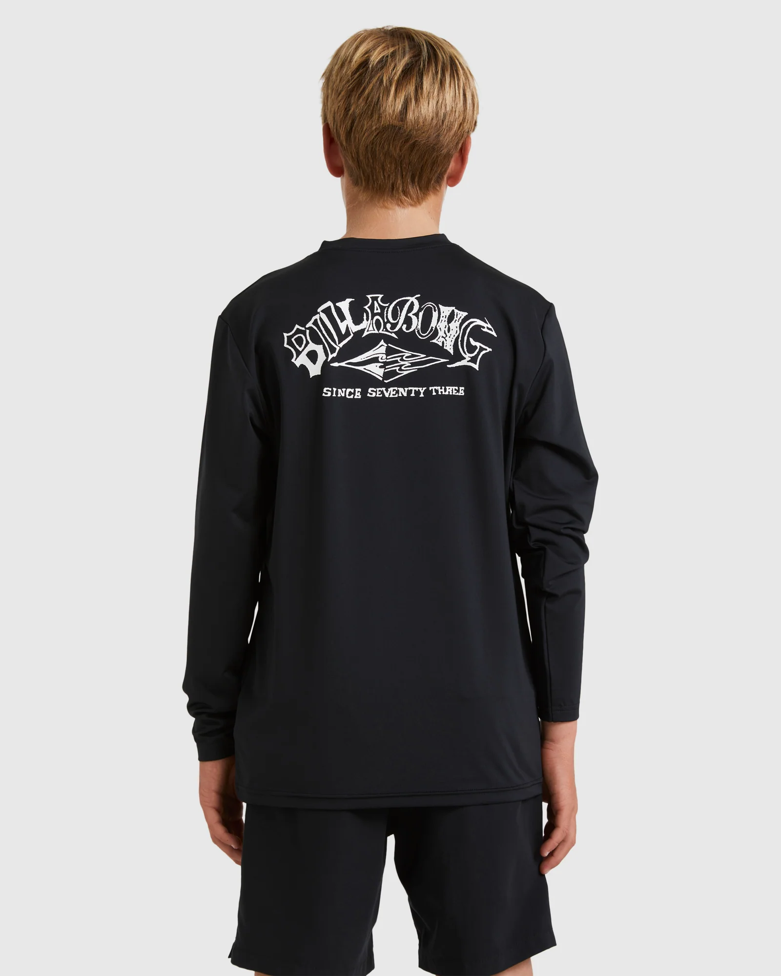 Boys 8-16 Ransom Long Sleeve Rash Vest - Image 3