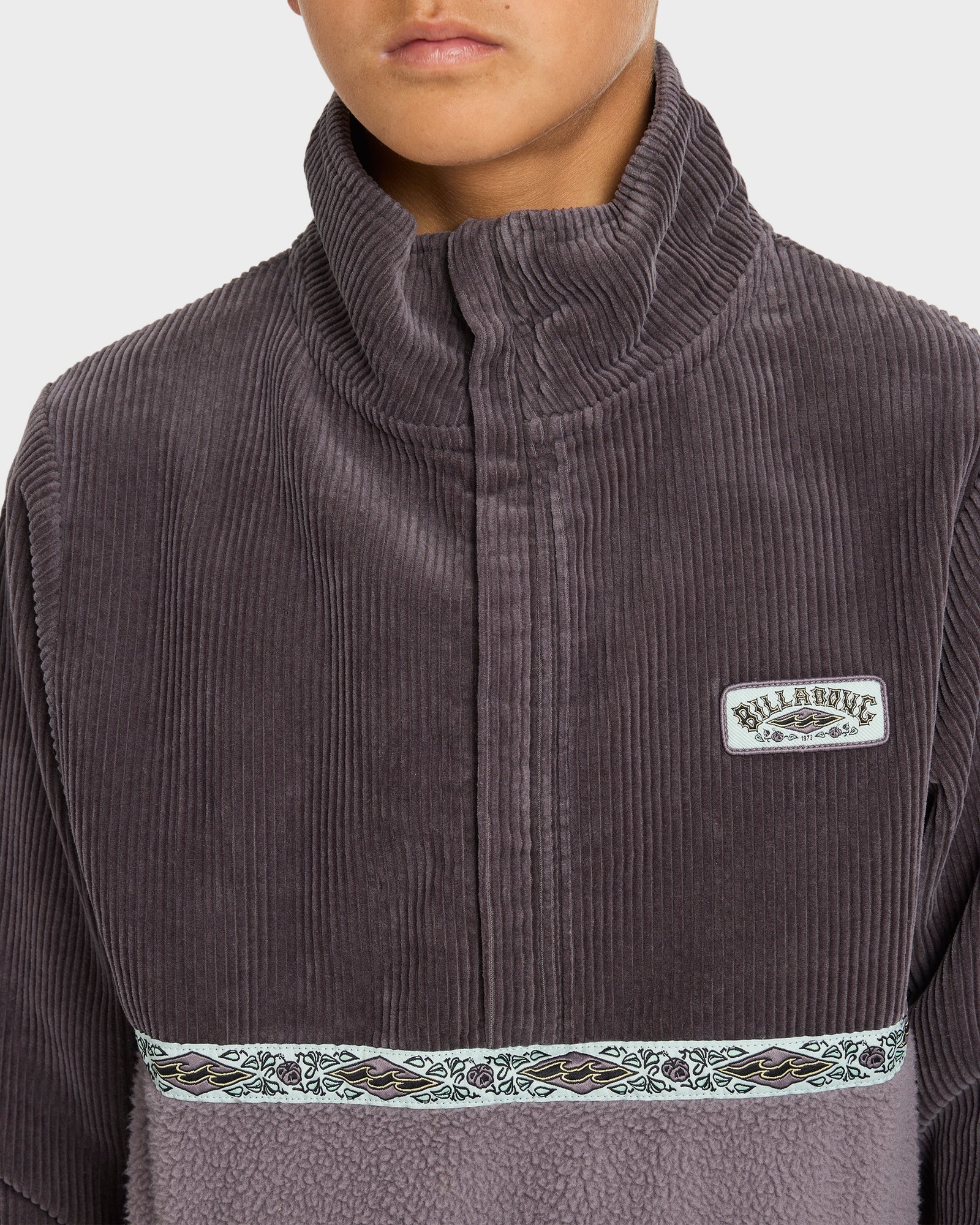 Boys 8-16 Space Lobster Half Zip Fleece Pullover - Image 4