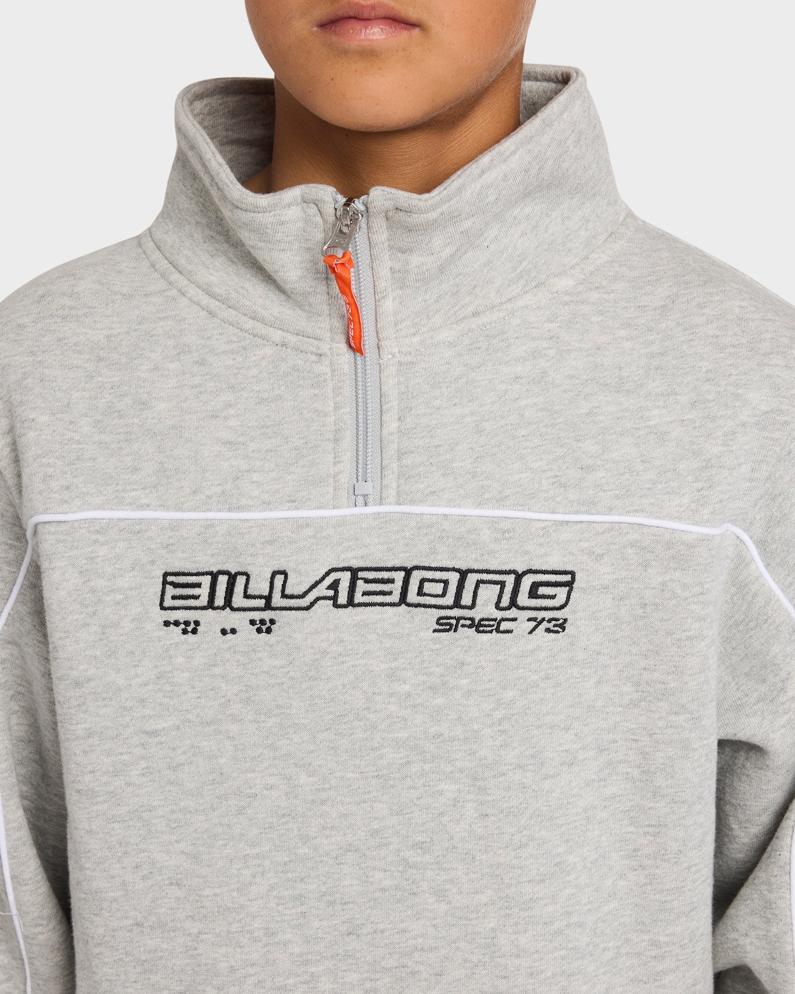 Boys 8-16 Spec Quarter Zip Fleece Pullover - Image 4