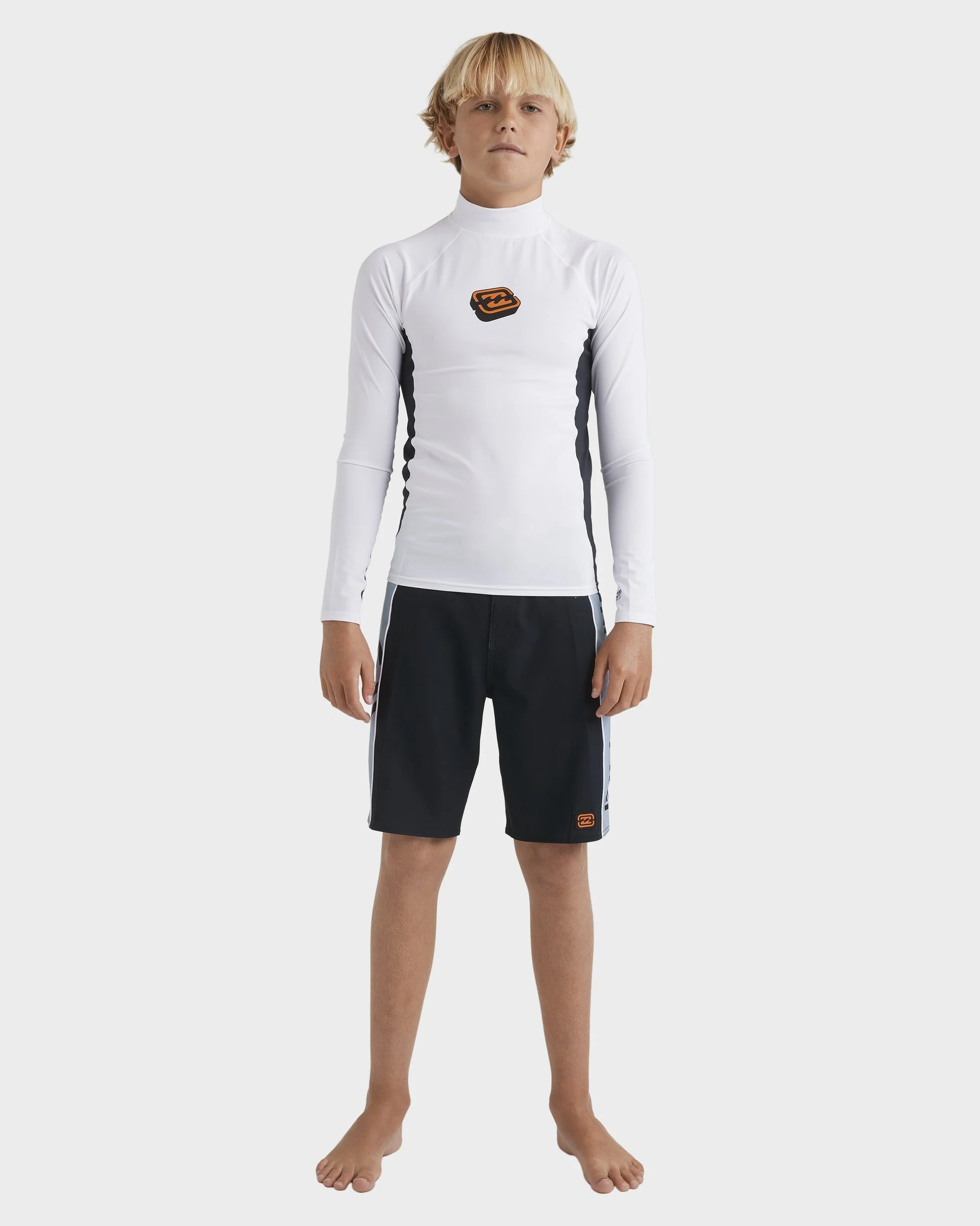 Boys 8-16 Boys Spec 73 Long Sleeve Rash Vest - Image 7
