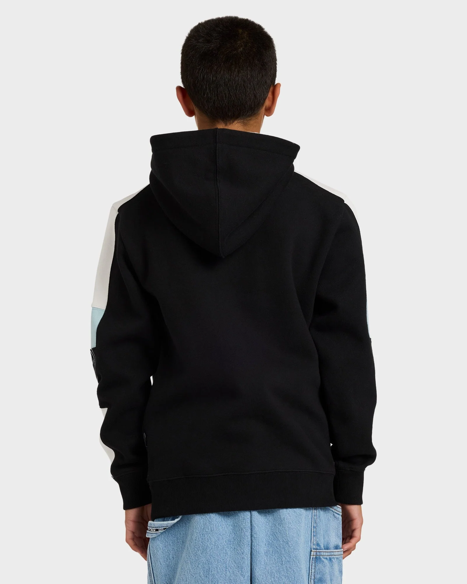 Boys 8-16 Spec 73 Pop Mock Pullover Hoodie - Image 3