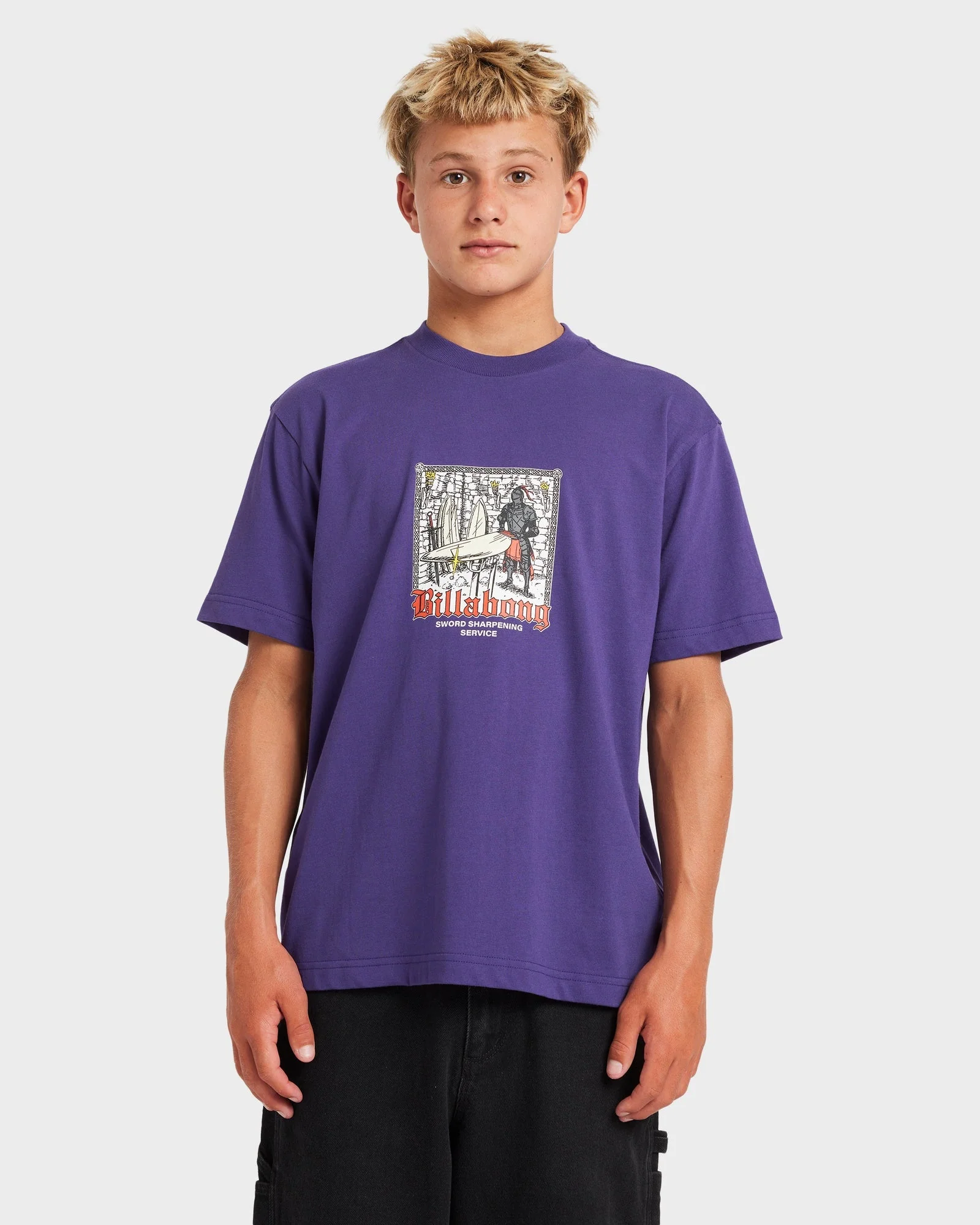 Boys 8-16 Sword Sharpening OG T-Shirt - Image 2