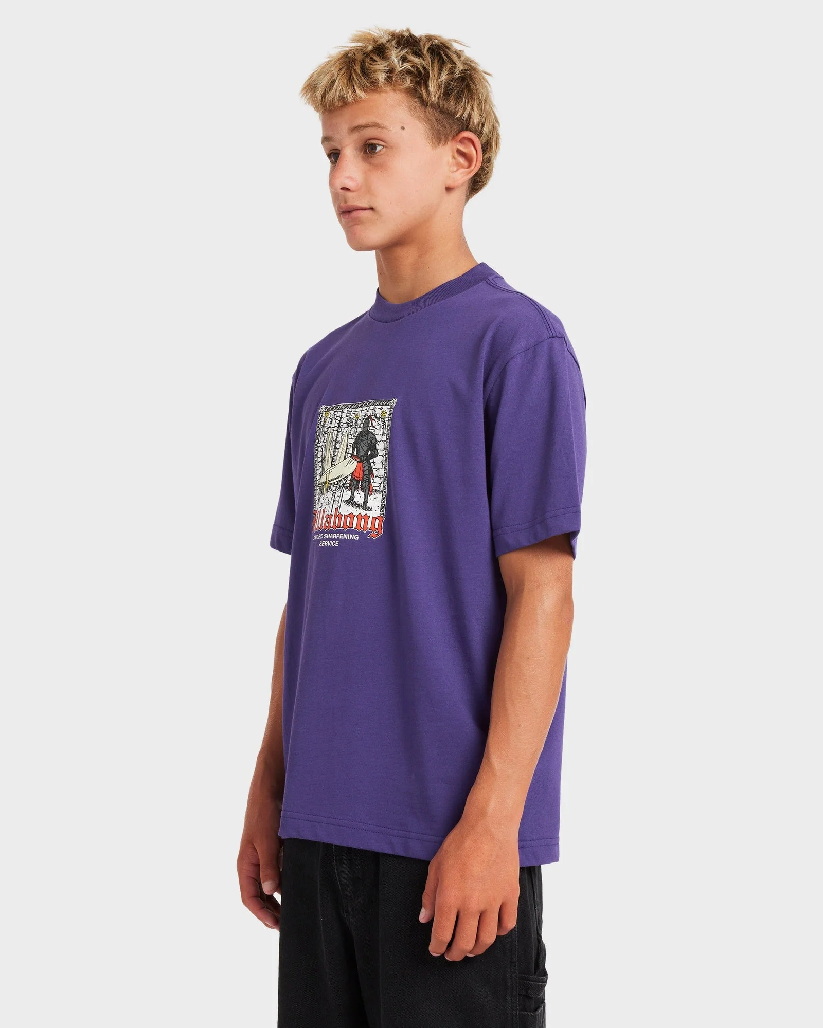 Boys 8-16 Sword Sharpening OG T-Shirt - Image 4