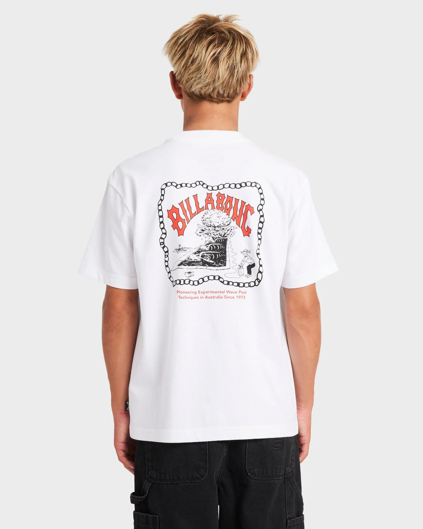 Boys 8-16 Wave Pool OG T-Shirt - Image 3
