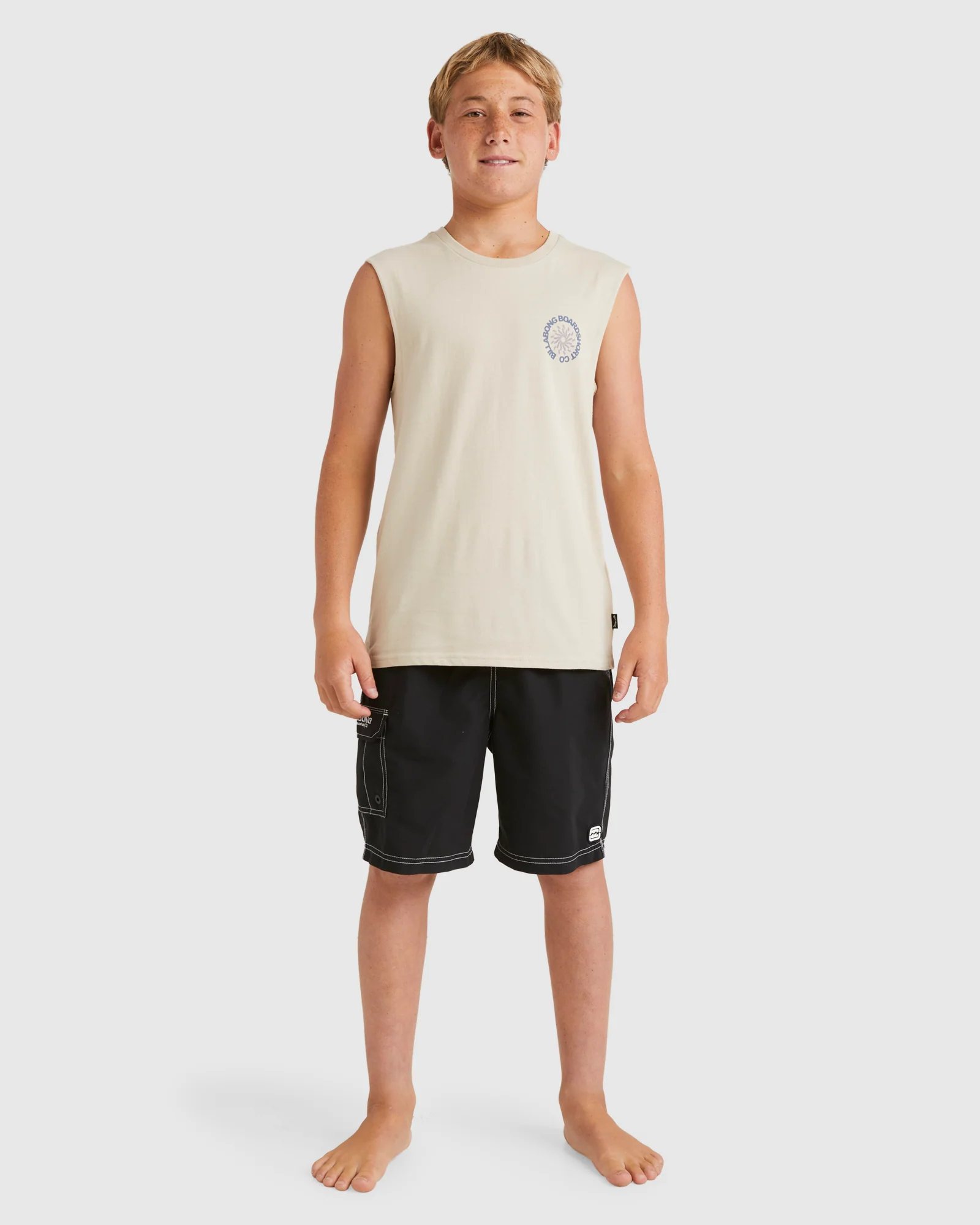 Boys 8-16 Crayon Wave Tank Top - Image 5