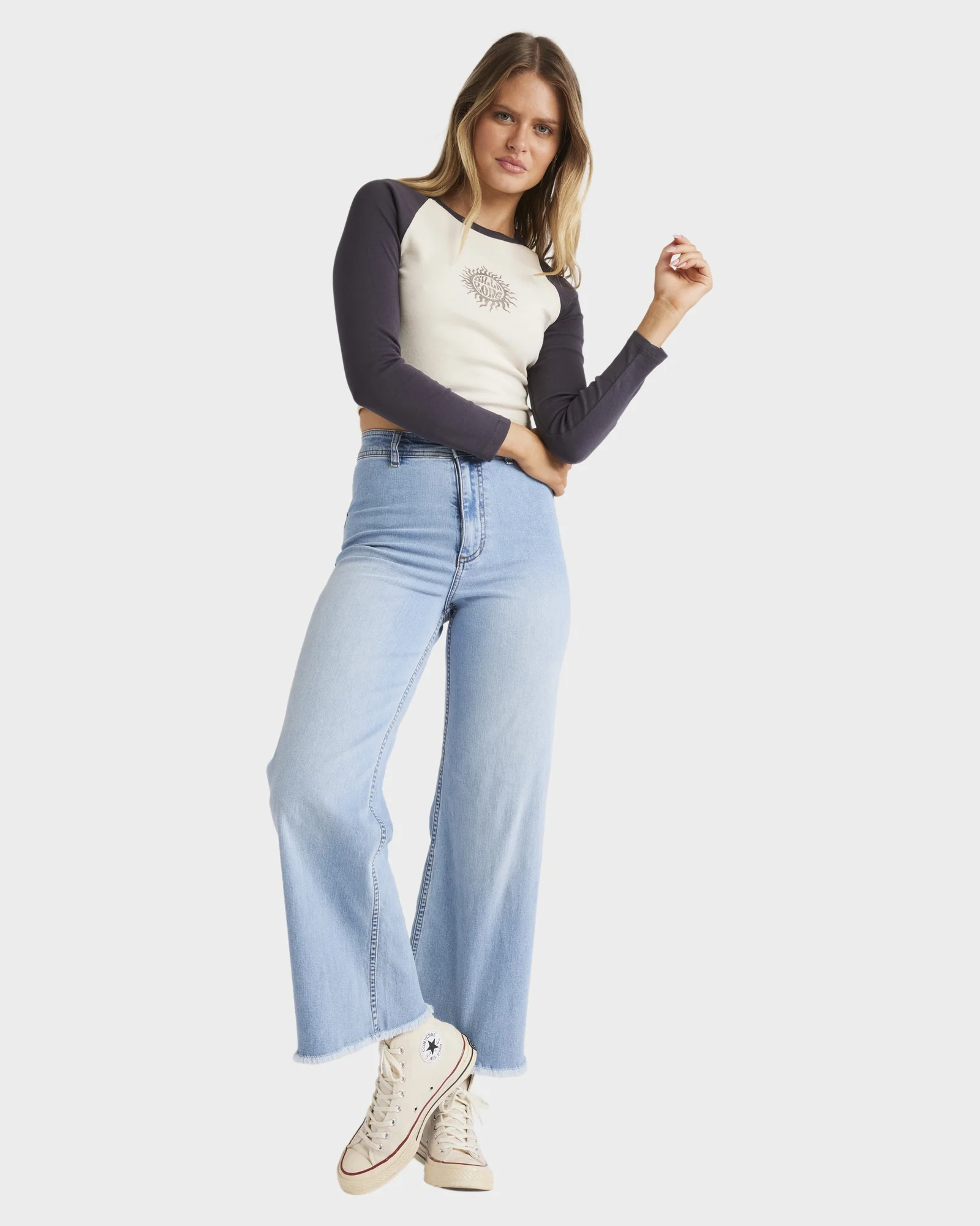 Womens Bing The Sun Long Sleeve T-Shirt - Image 5