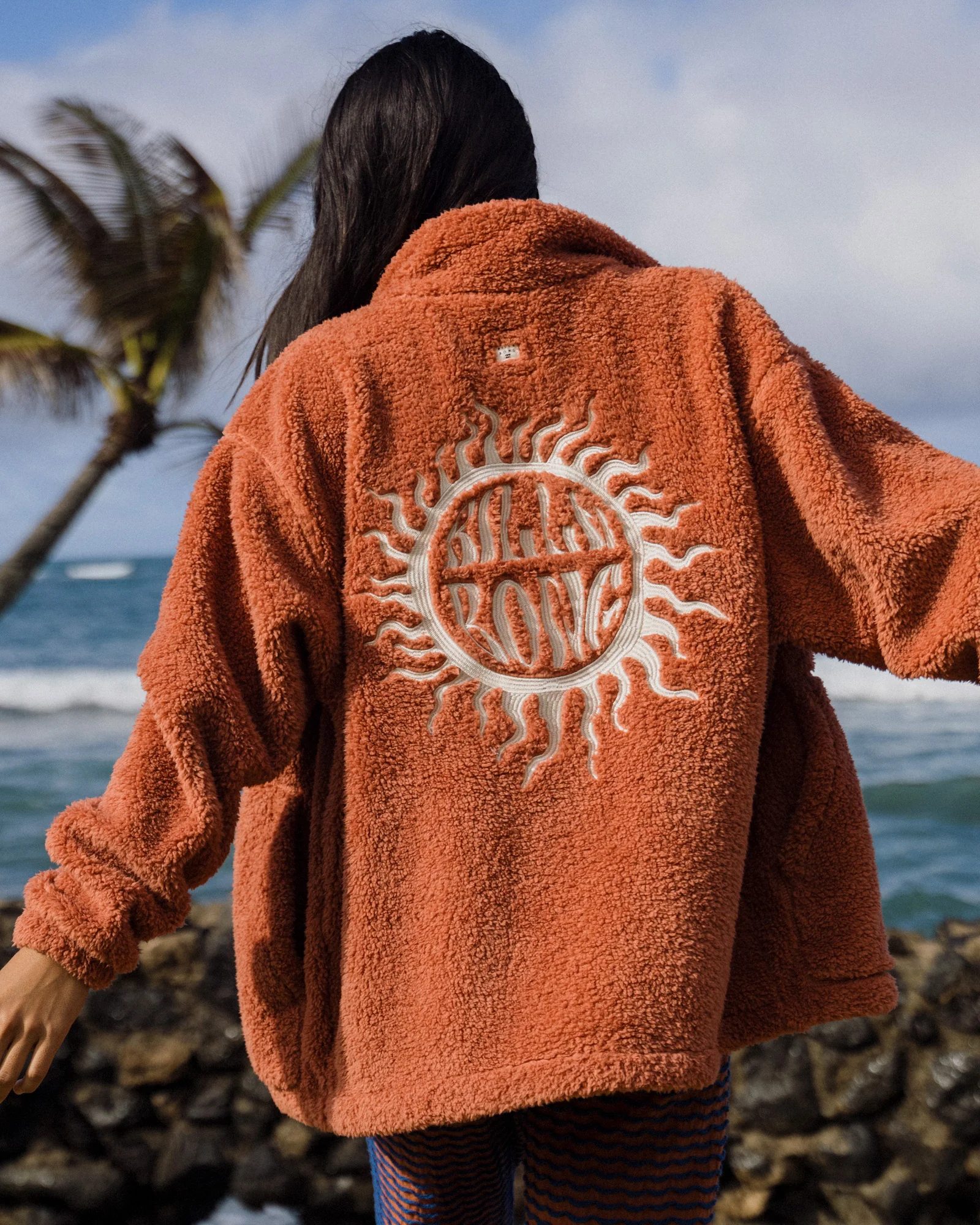 Womens Bring The Sun Fleece Jacket