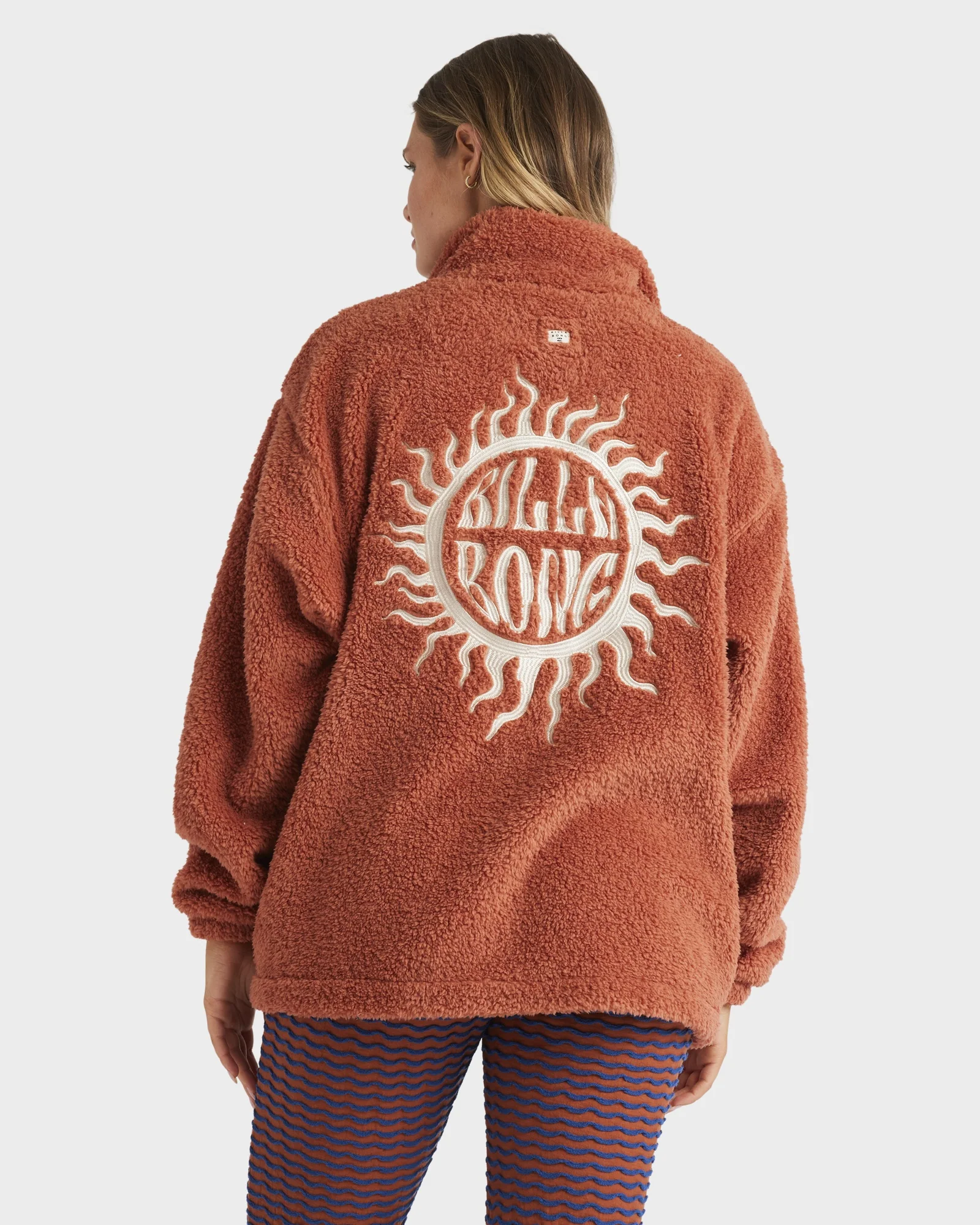 Womens Bring The Sun Fleece Jacket - Image 4