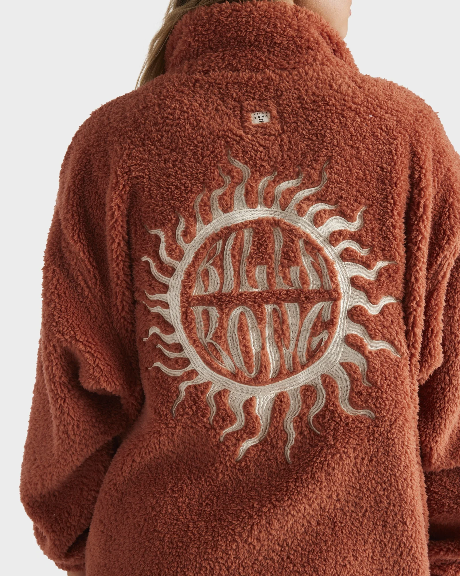 Womens Bring The Sun Fleece Jacket - Image 5
