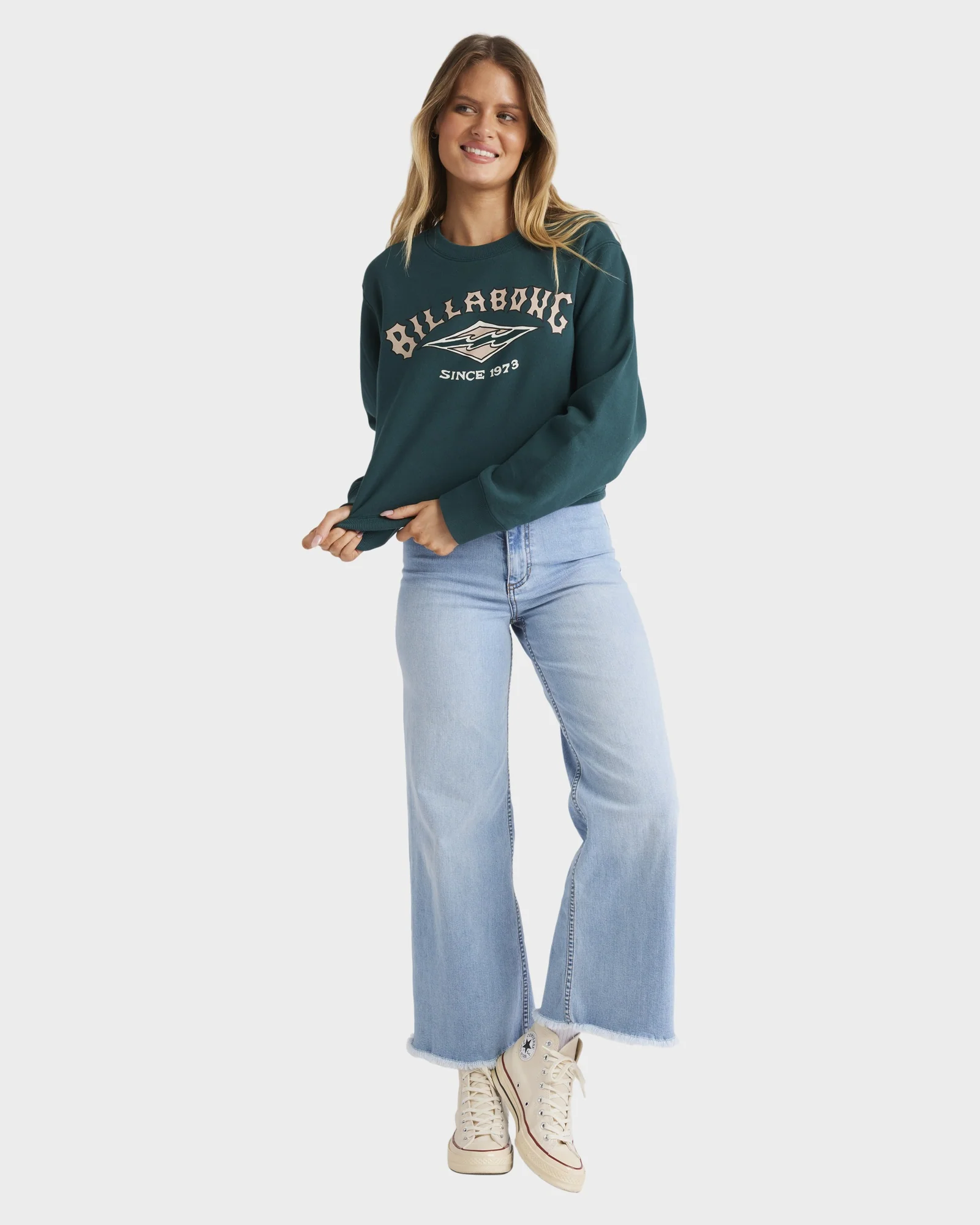 Womens Bring The Vibes Crew Neck - Image 5