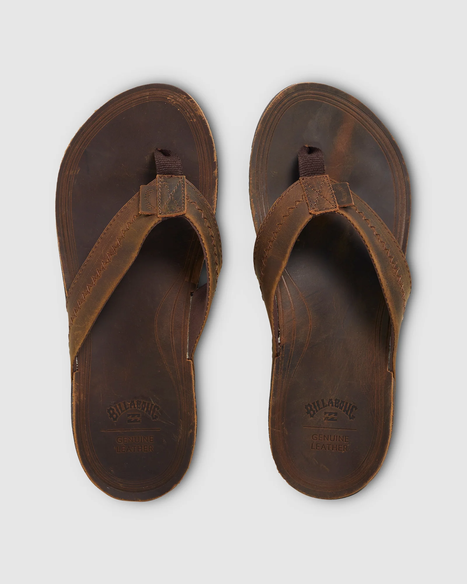 Mens Brunswick Leather Thongs - Image 2