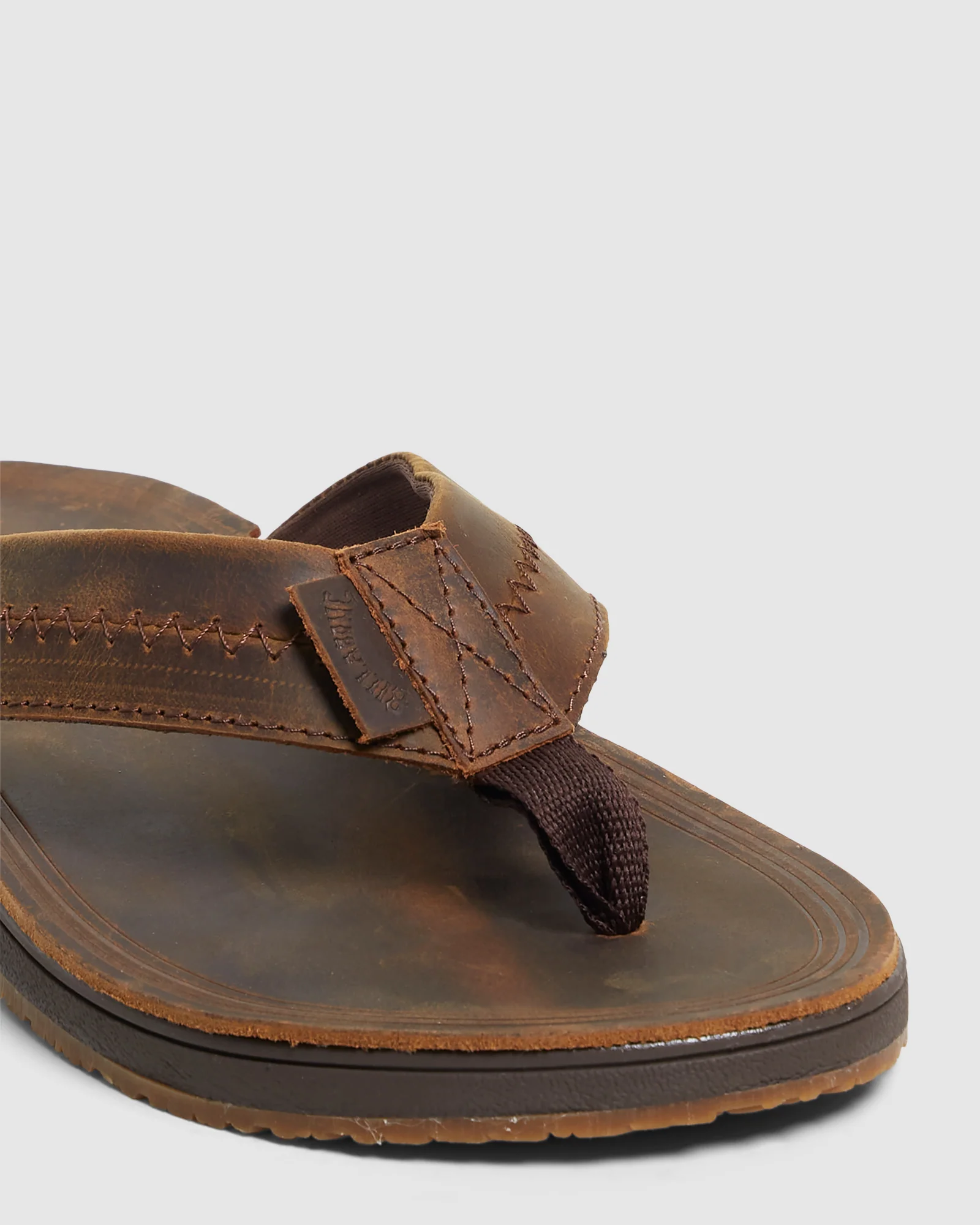 Mens Brunswick Leather Thongs - Image 5