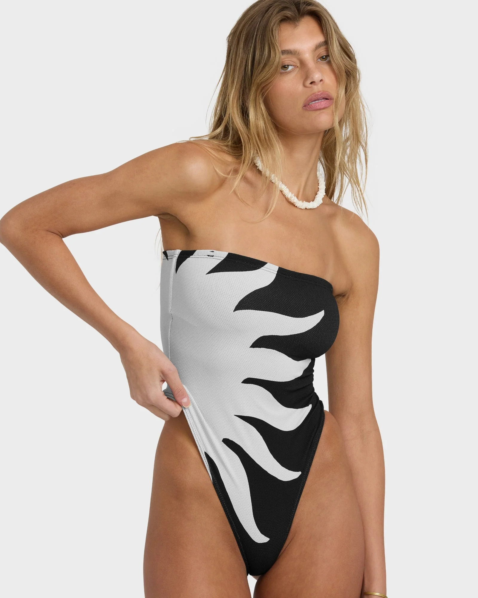 Womens By My Side Tully High One Piece Swimsuit - Image 5