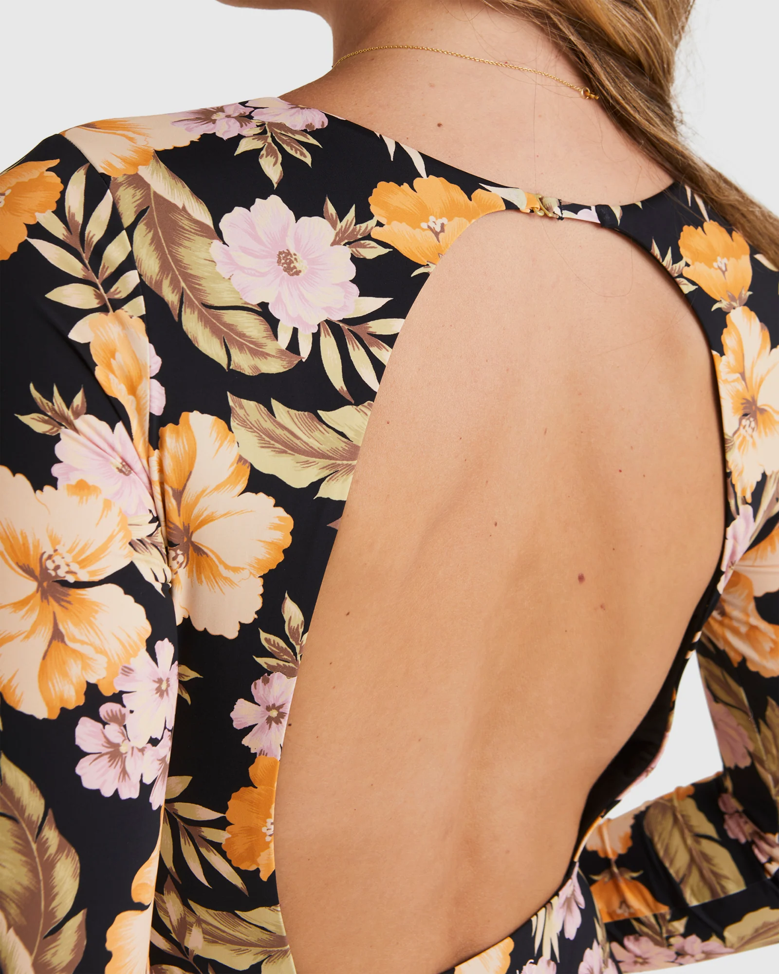 Womens Calypso Bodysuit Rash Vest - Image 4