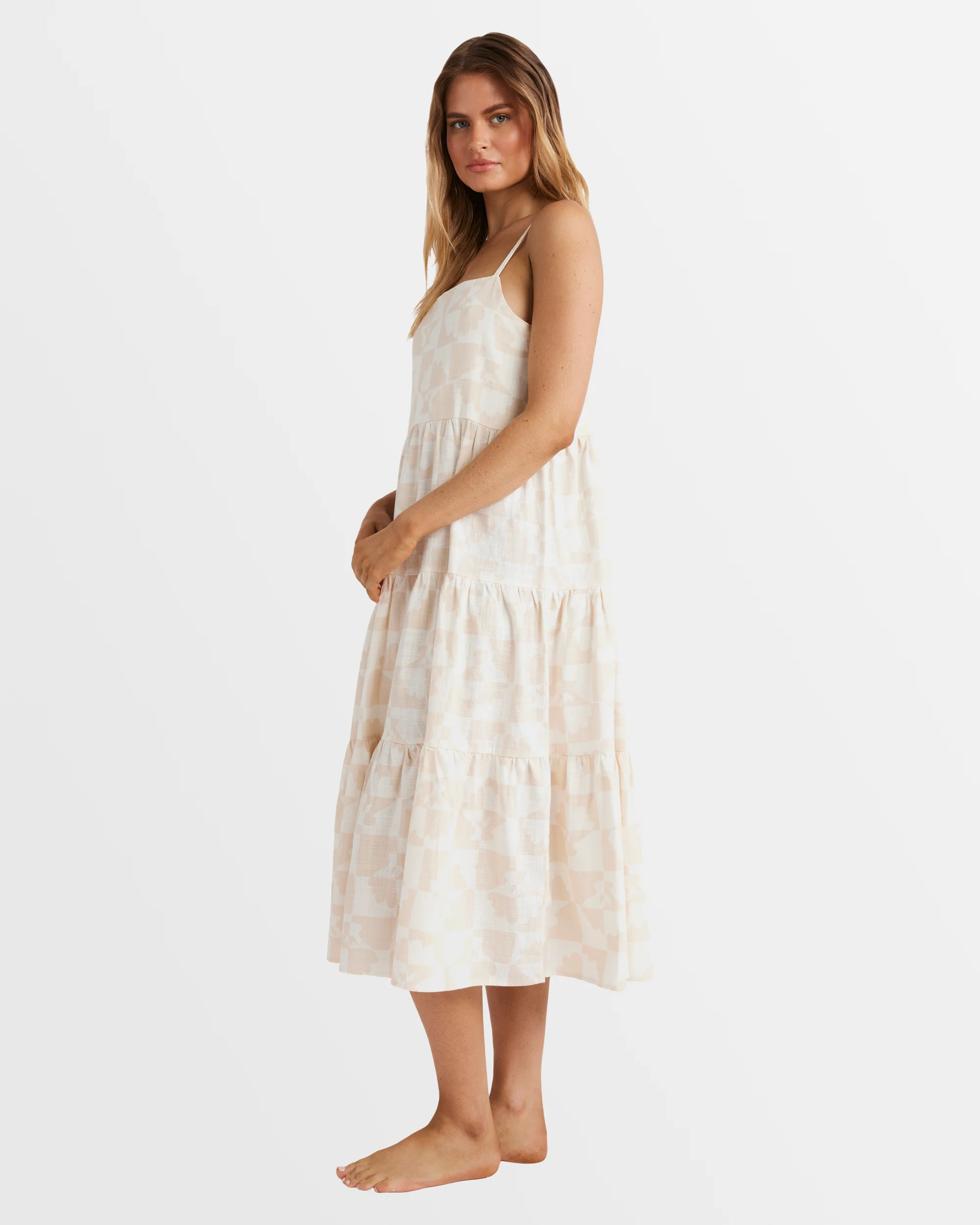 Womens Catch Up Lost Love Midi Dress - Image 2