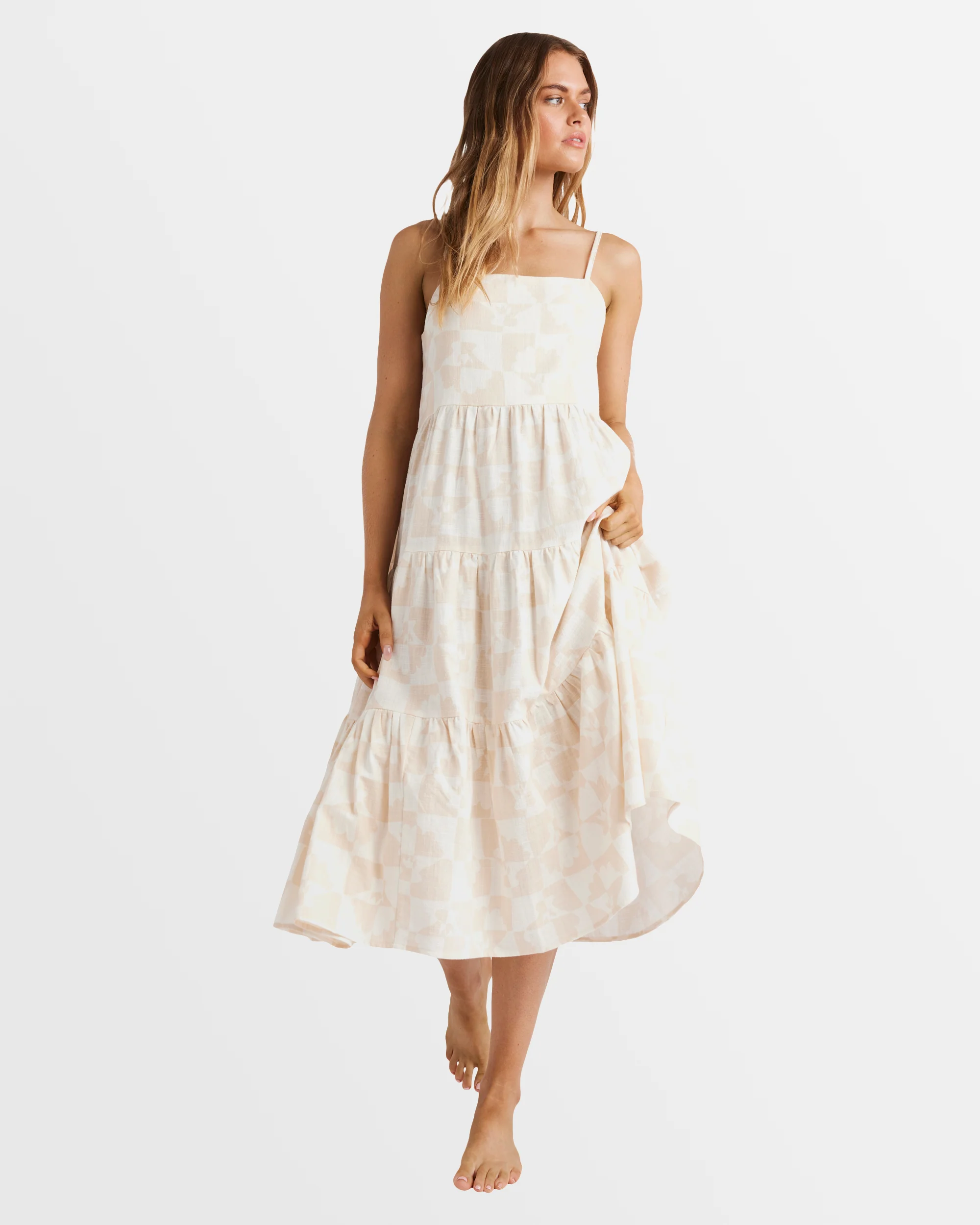 Womens Catch Up Lost Love Midi Dress - Image 5