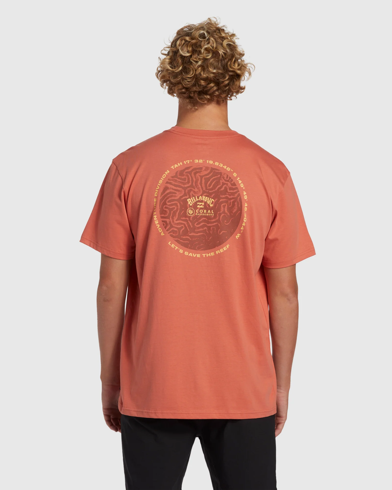 Mens Coral Gardeners Brain T-Shirt - Image 3