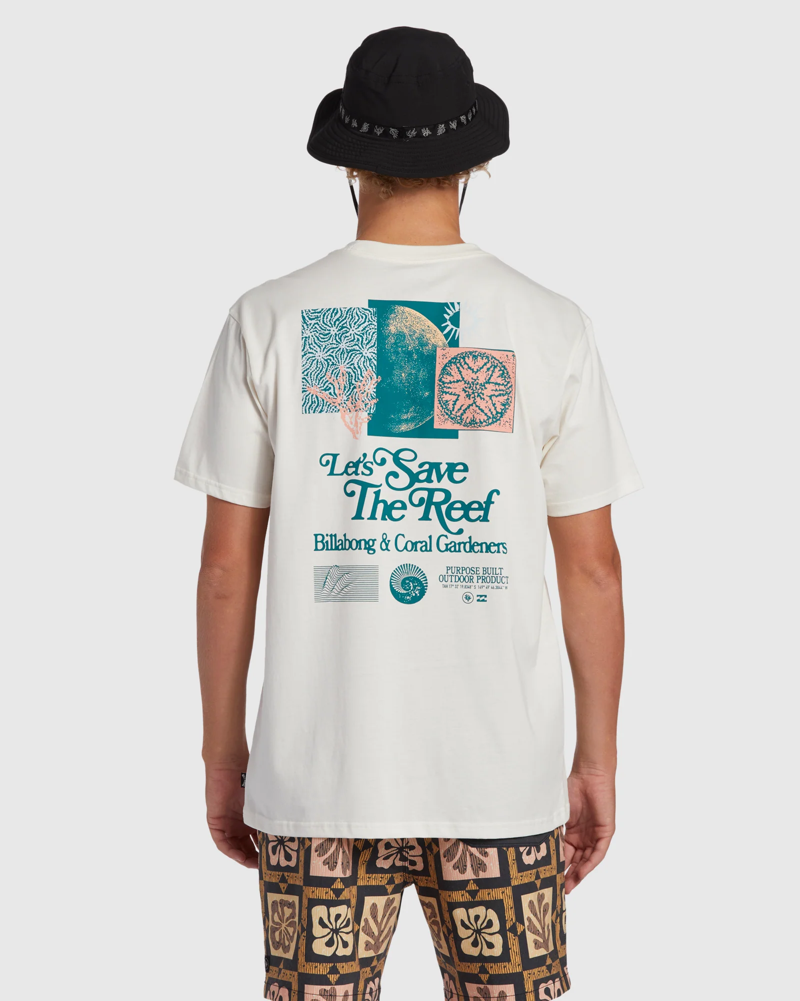 Mens Coral Gardeners Lets Save The Reef T-Shirt - Image 3