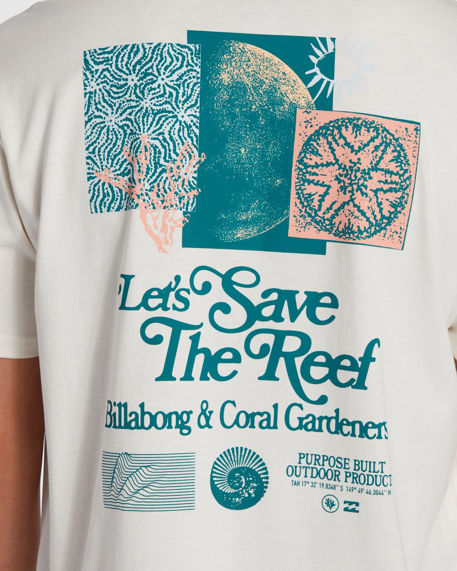 Mens Coral Gardeners Lets Save The Reef T-Shirt - Image 4