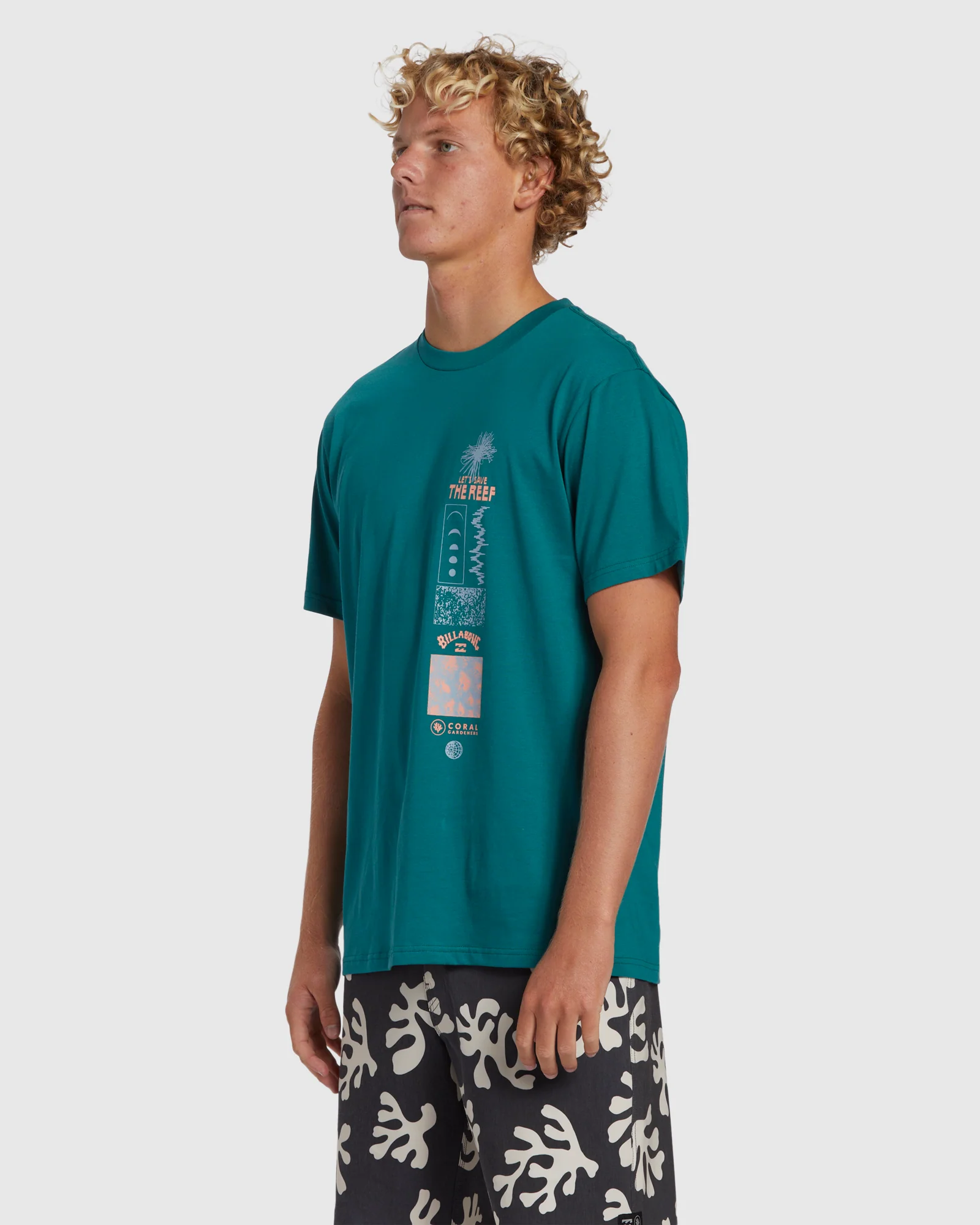 Mens Coral Gardeners Reef Nursery T-Shirt - Image 2
