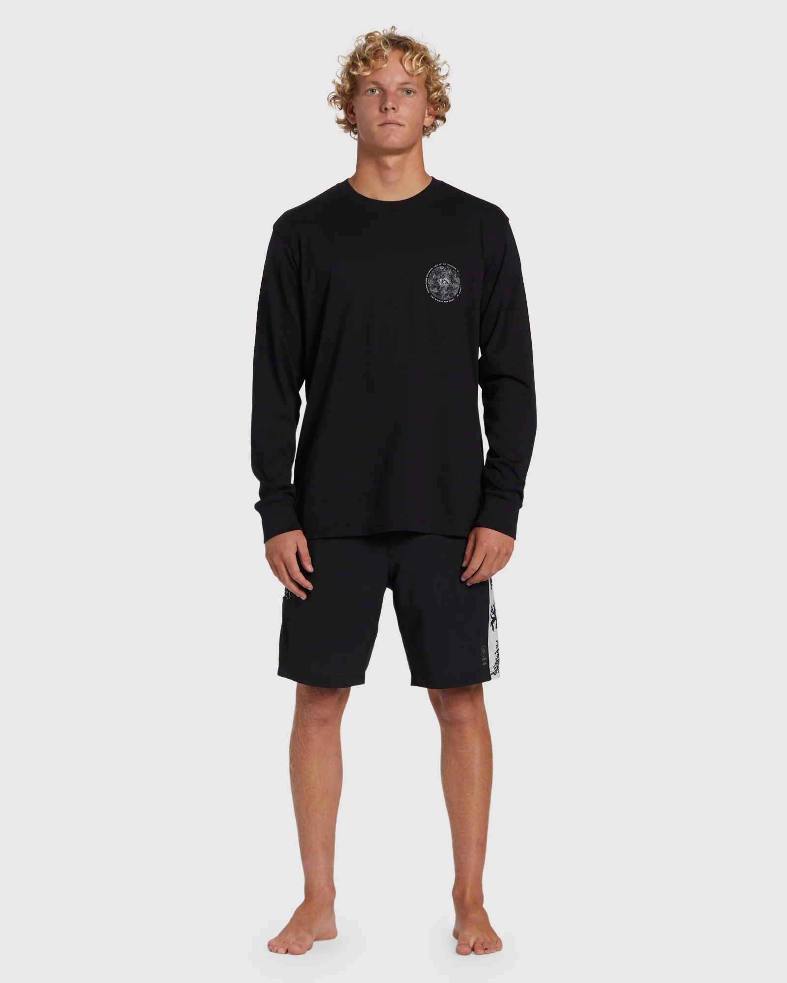 Mens Coral Gardeners Restore Long Sleeve T-Shirt - Image 5