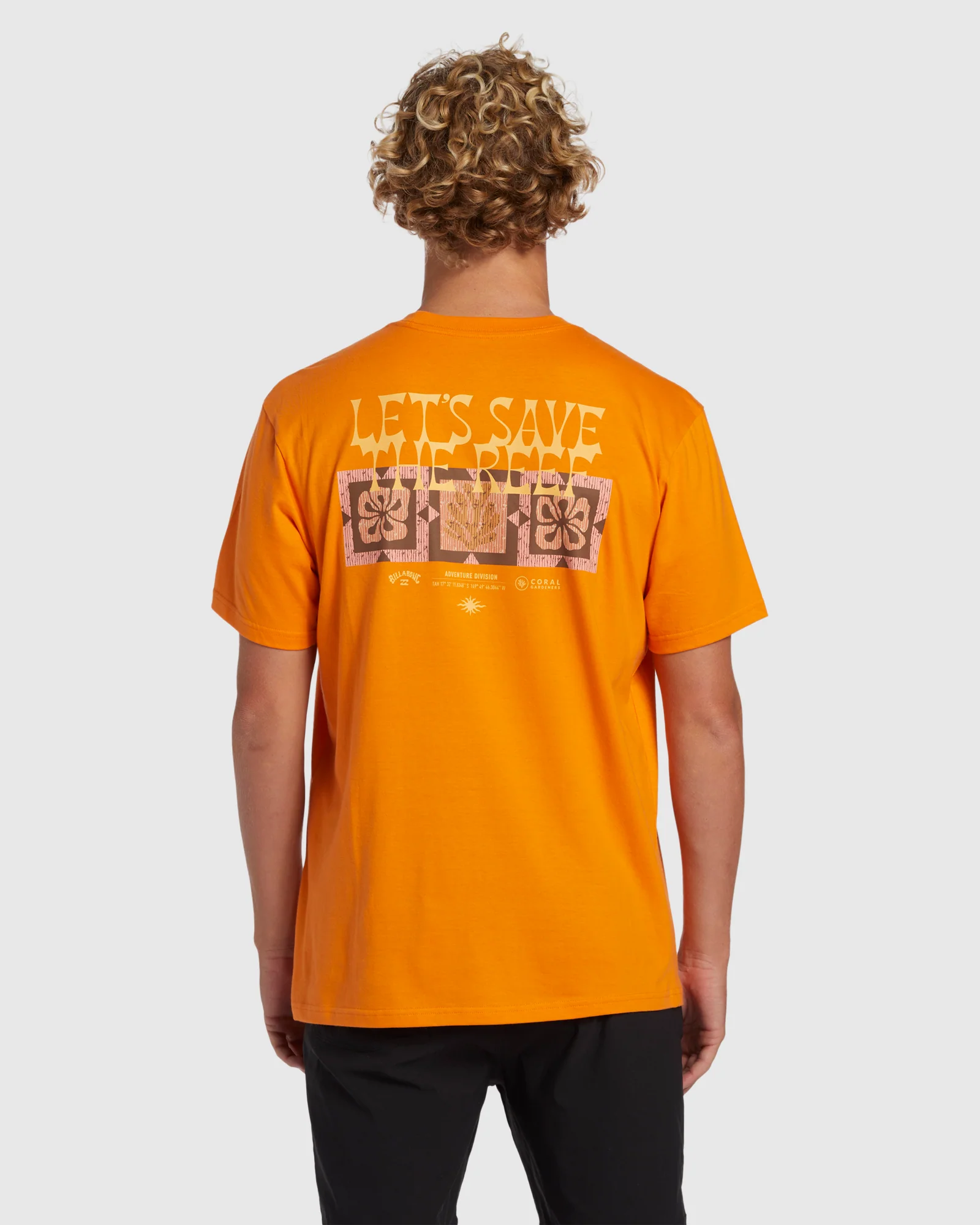 Mens Coral Gardeners Tiki Reef T-Shirt - Image 3