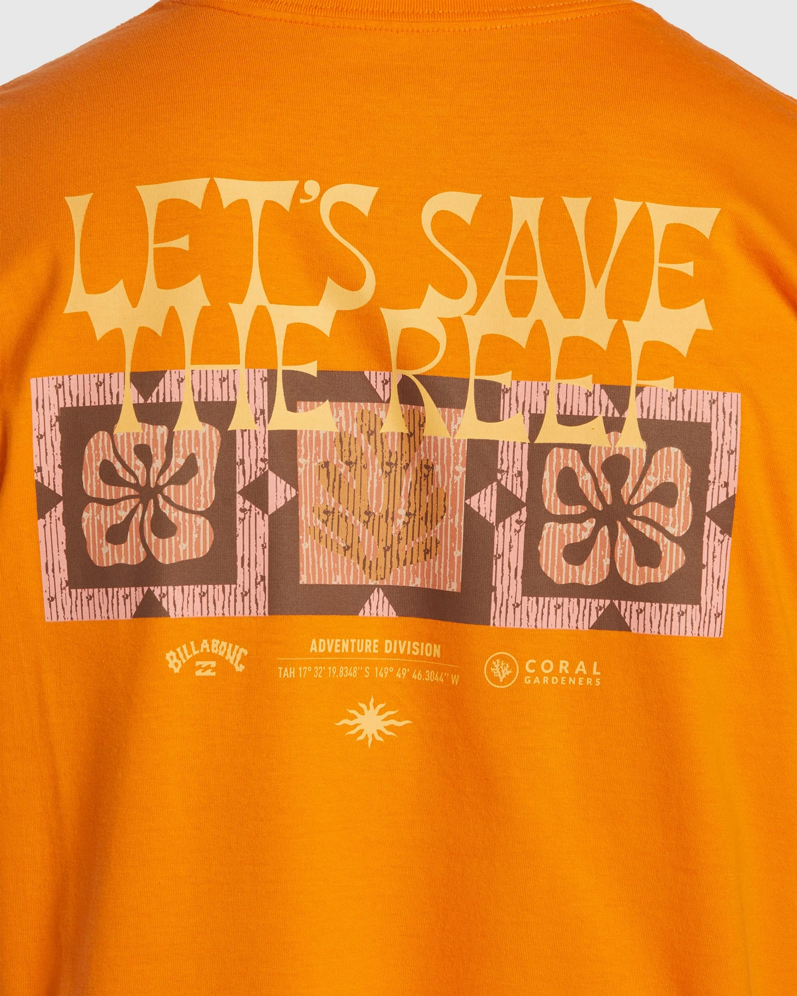 Mens Coral Gardeners Tiki Reef T-Shirt - Image 4