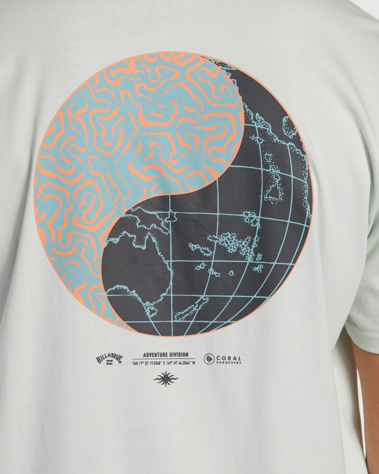 Mens Coral Gardeners Yin Yang T-Shirt - Image 4