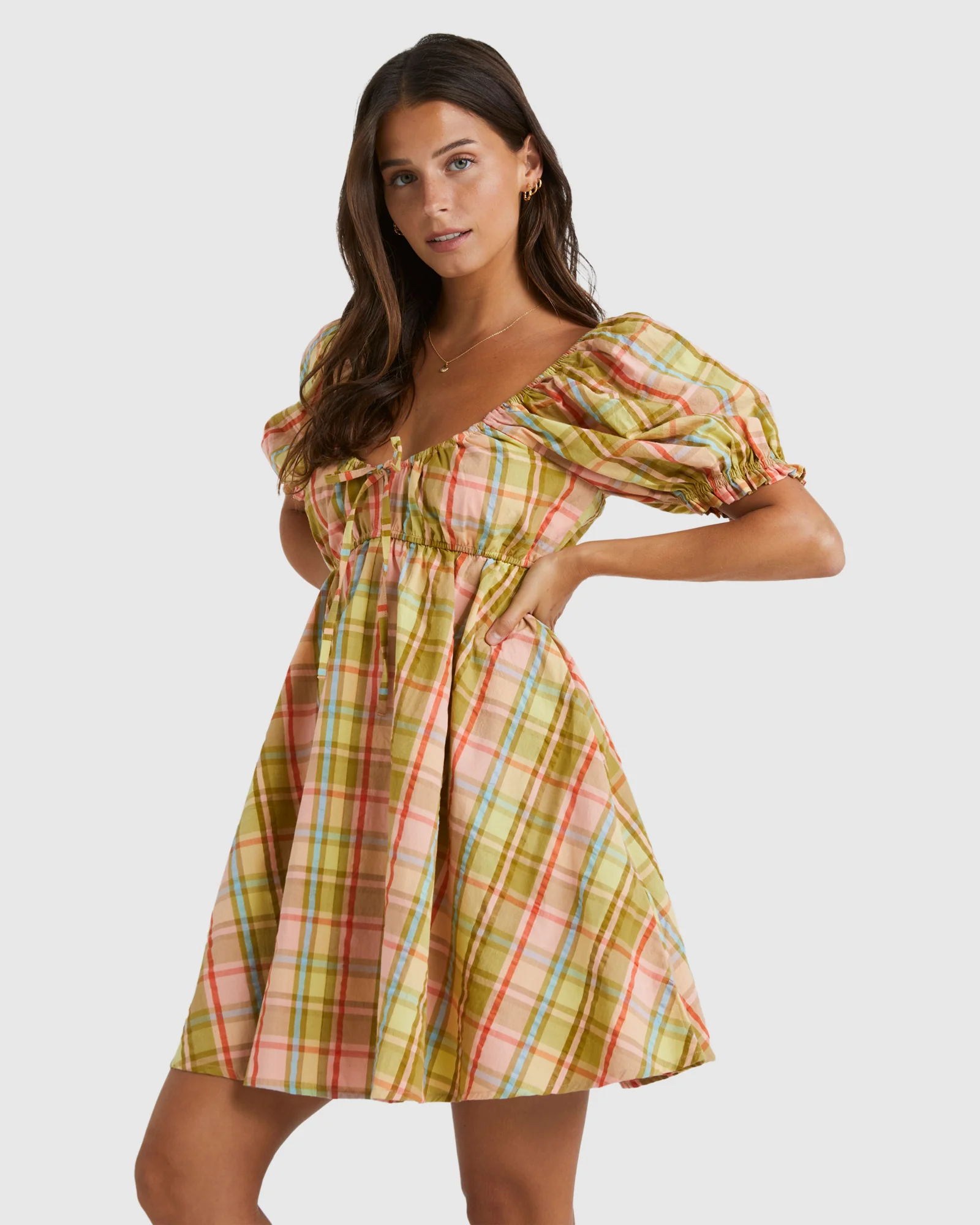Womens Check It Out Dress - Image 2