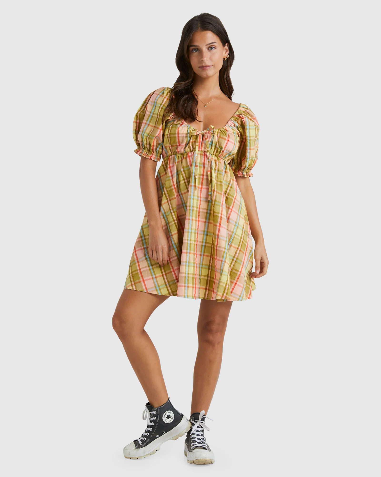 Womens Check It Out Dress - Image 5