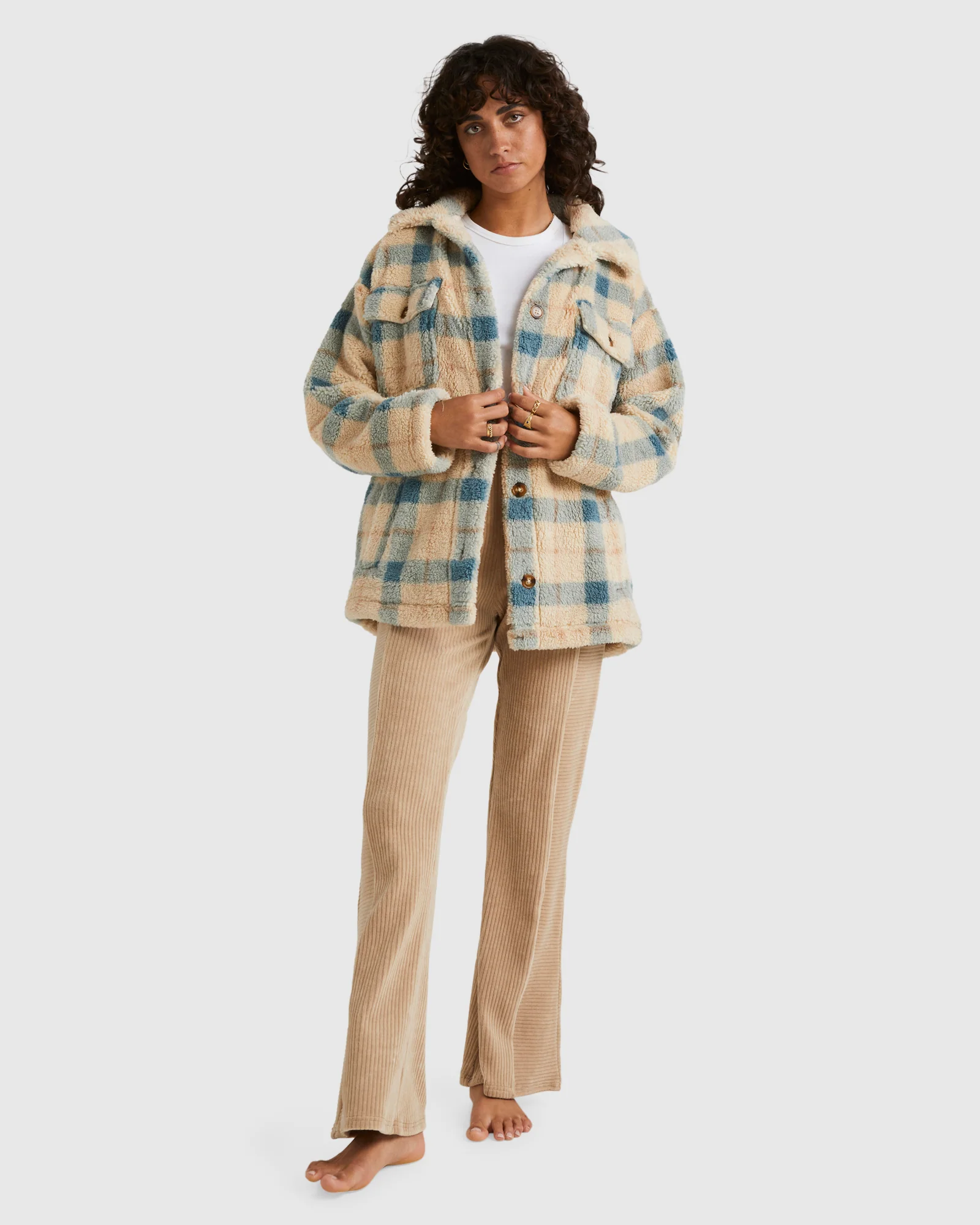 Womens Check Mate Jacket - Image 5