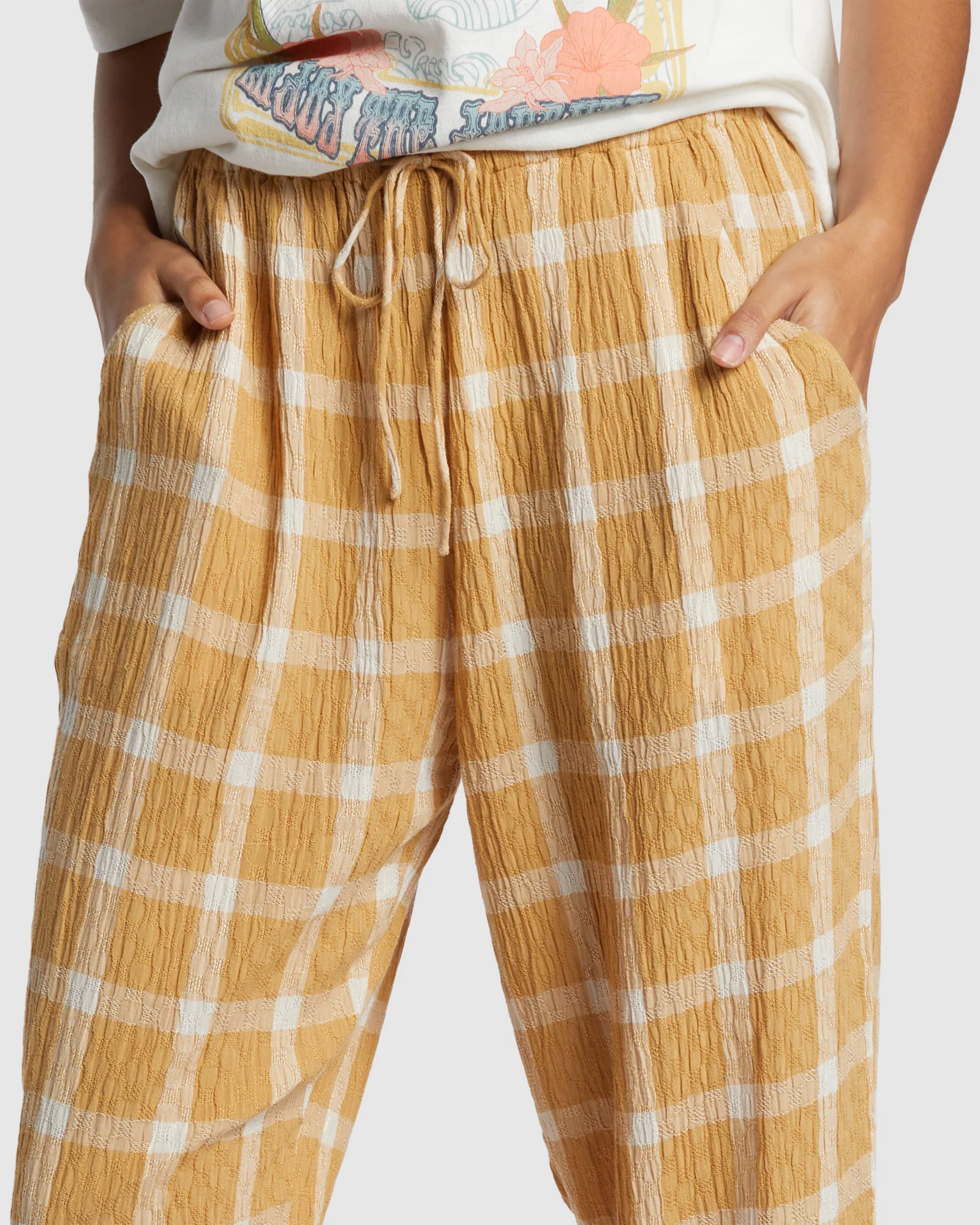 Womens Checked Out Pants - Image 4