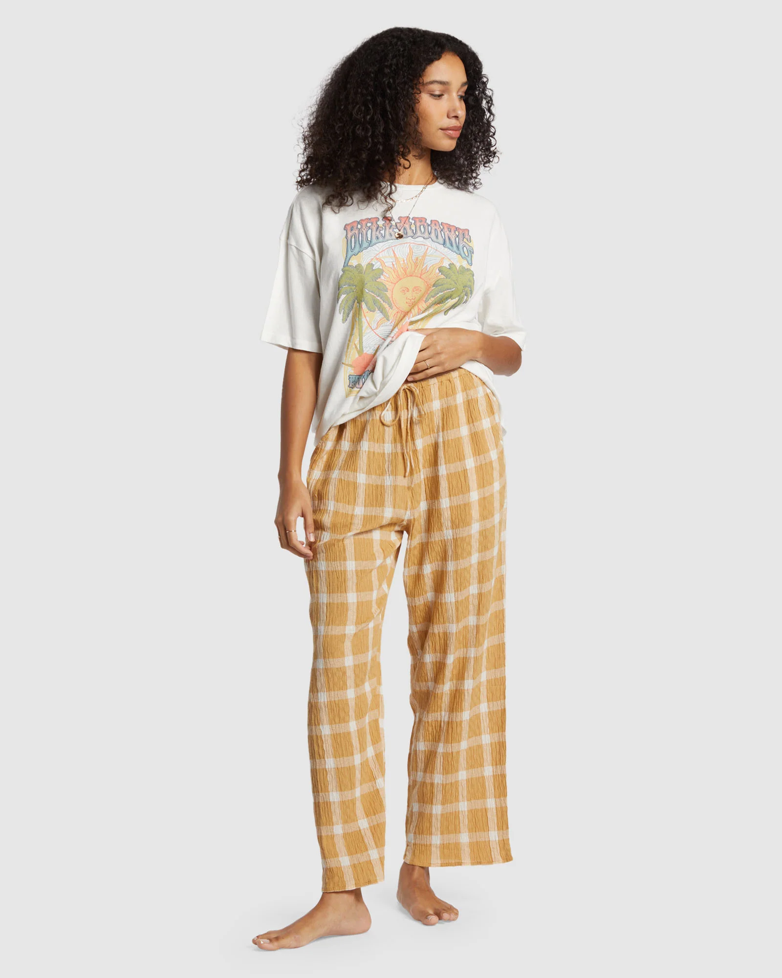 Womens Checked Out Pants - Image 5