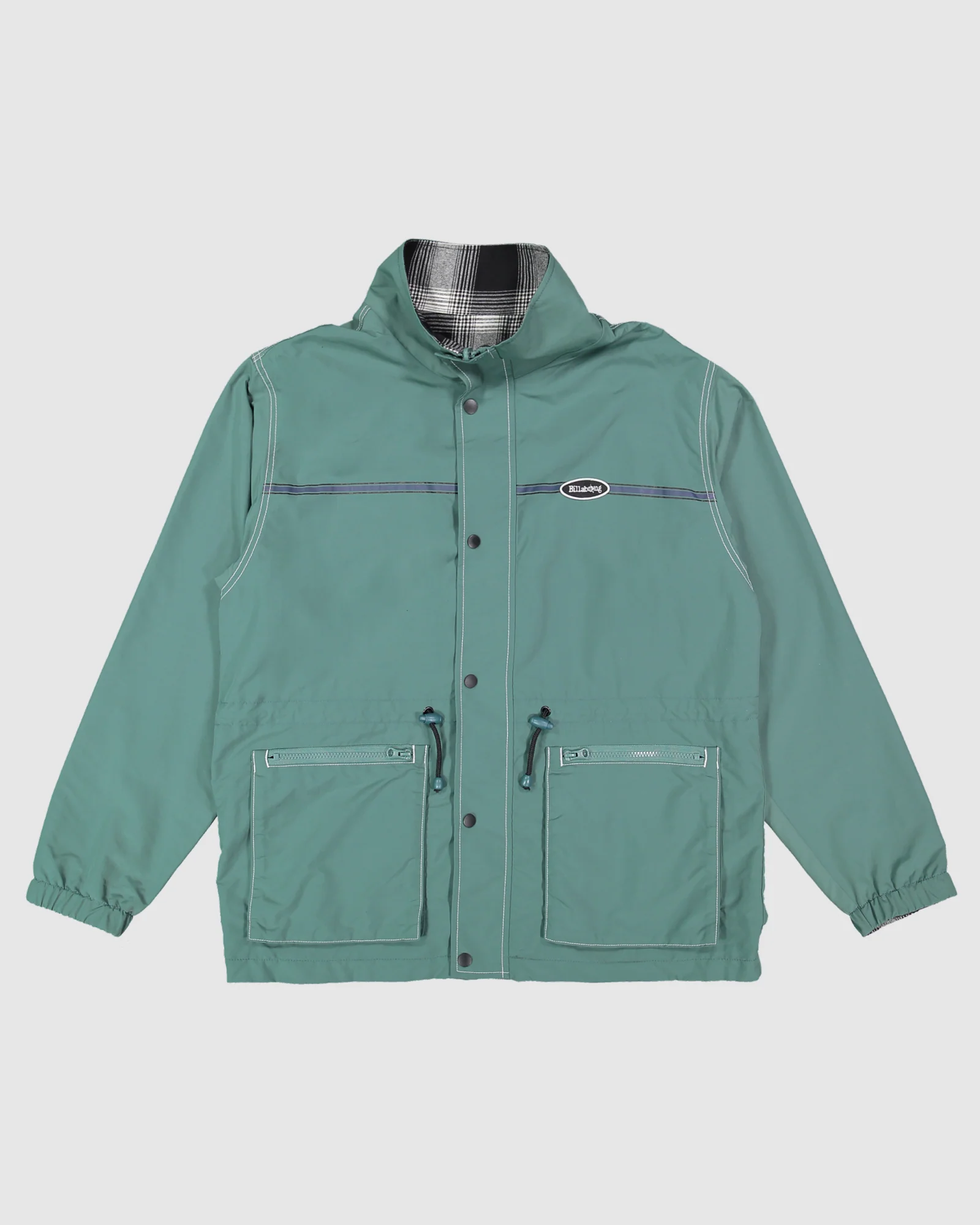 Mens Checked Out Reversible Jacket - Image 2