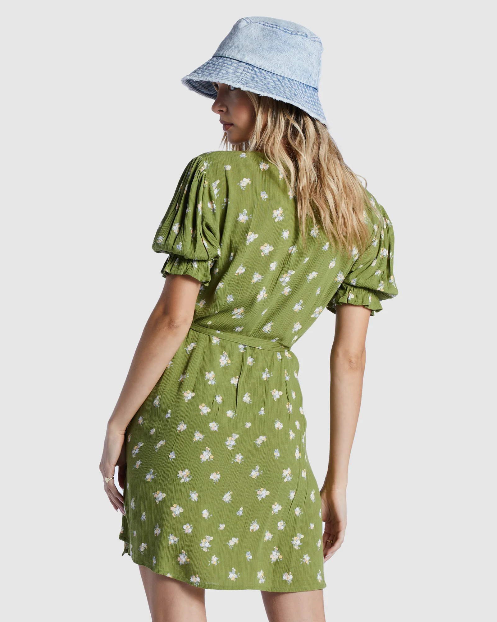 Womens Chiquita Wrap Dress - Image 3